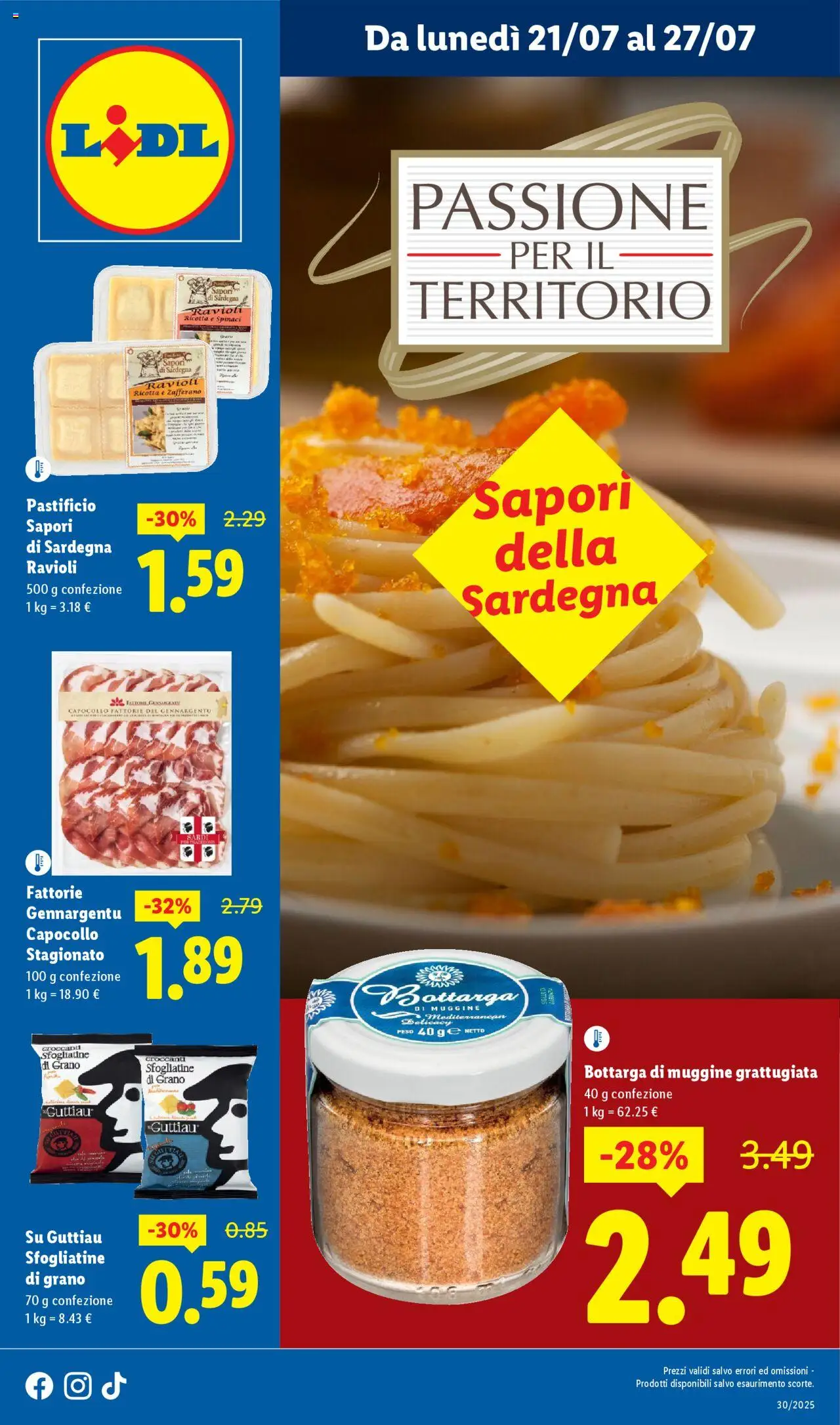 Lidl Sardegna catalogo - pagina 1 - valido dal 21/07/2025