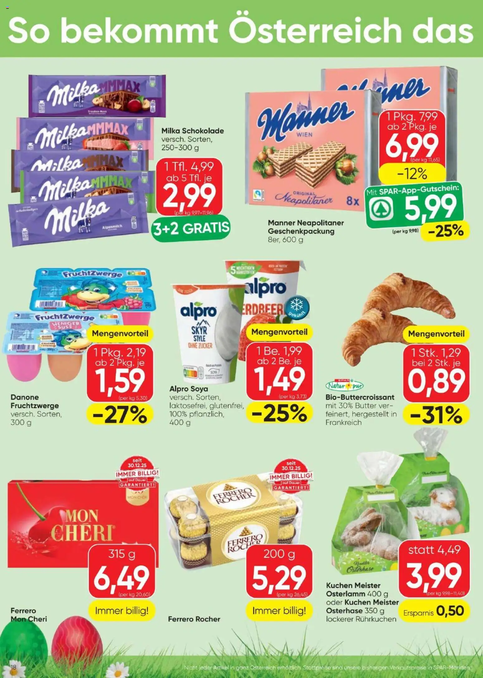 Spar - Flugblatt - page 18- valid from 31.03.2026