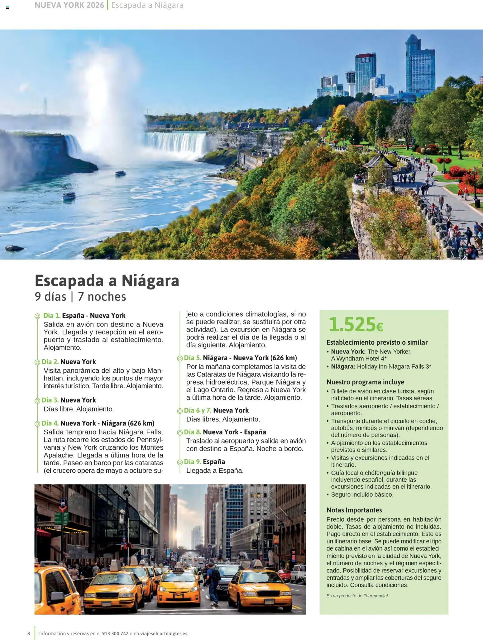 Viajes El Corte Inglés Nueva York - Página de 8 - Válido desde 14/01/2026