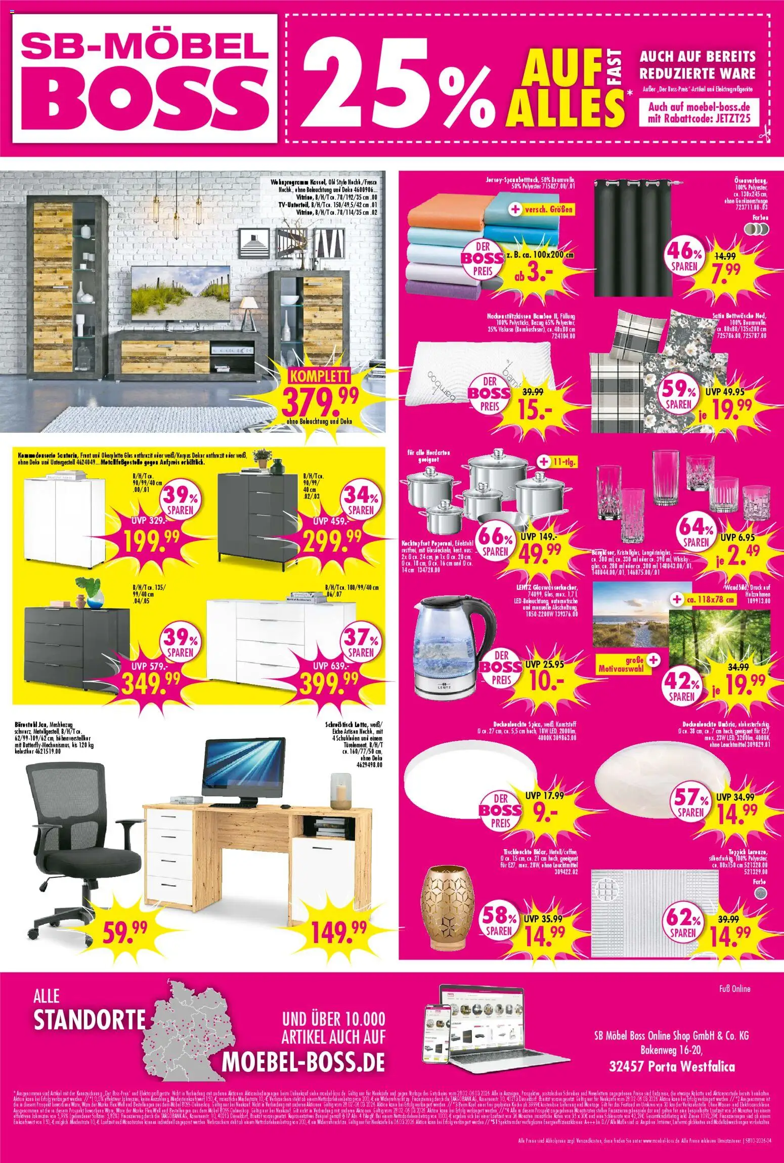SB Möbel Boss Prospekt 	 - Seite 4 - gültig ab 28.02.2026