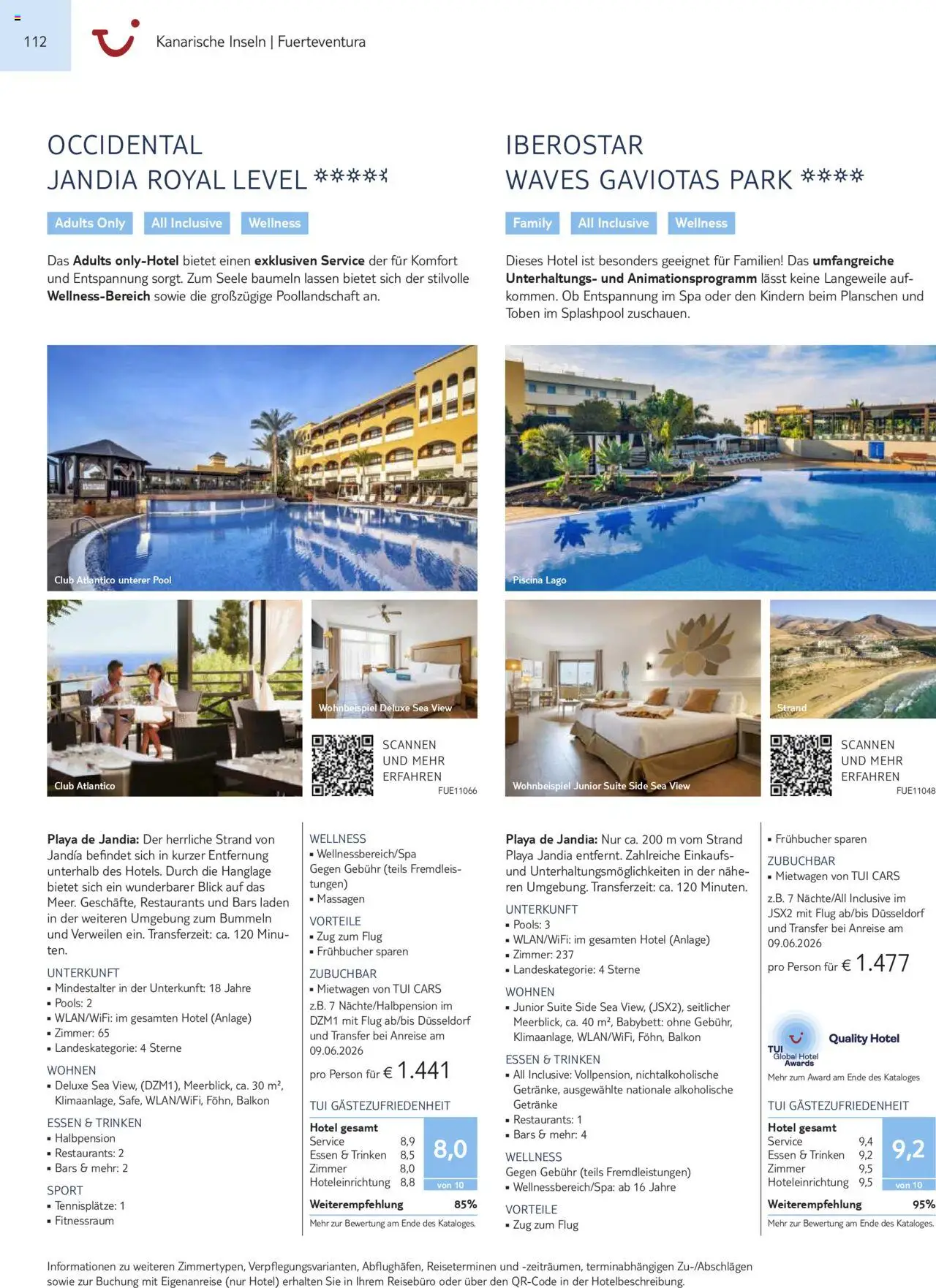 TUI Prospekt Kanaren, Kapverden & Senegal 2025/26	  - Seite 112 - gültig ab 01.11.2025