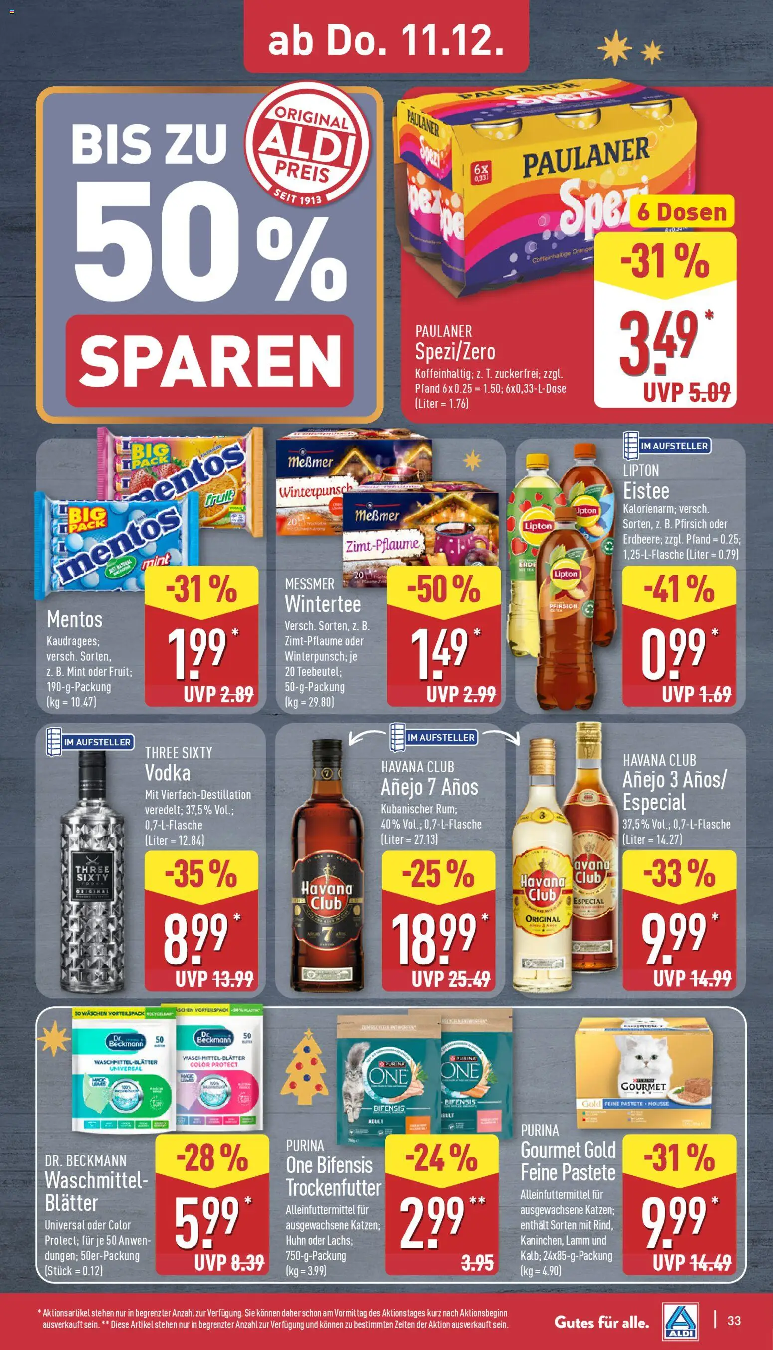 Aldi Prospekt 	 - Seite 33 - gültig ab 08.12.2025