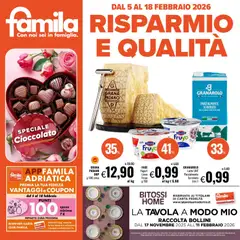 Anteprima Volantino Famila	 valida dal 05/02/2026