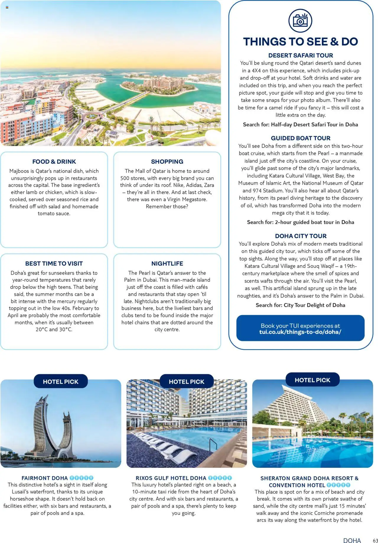 TUI - Cities - page 63- valid from 01/11/2024