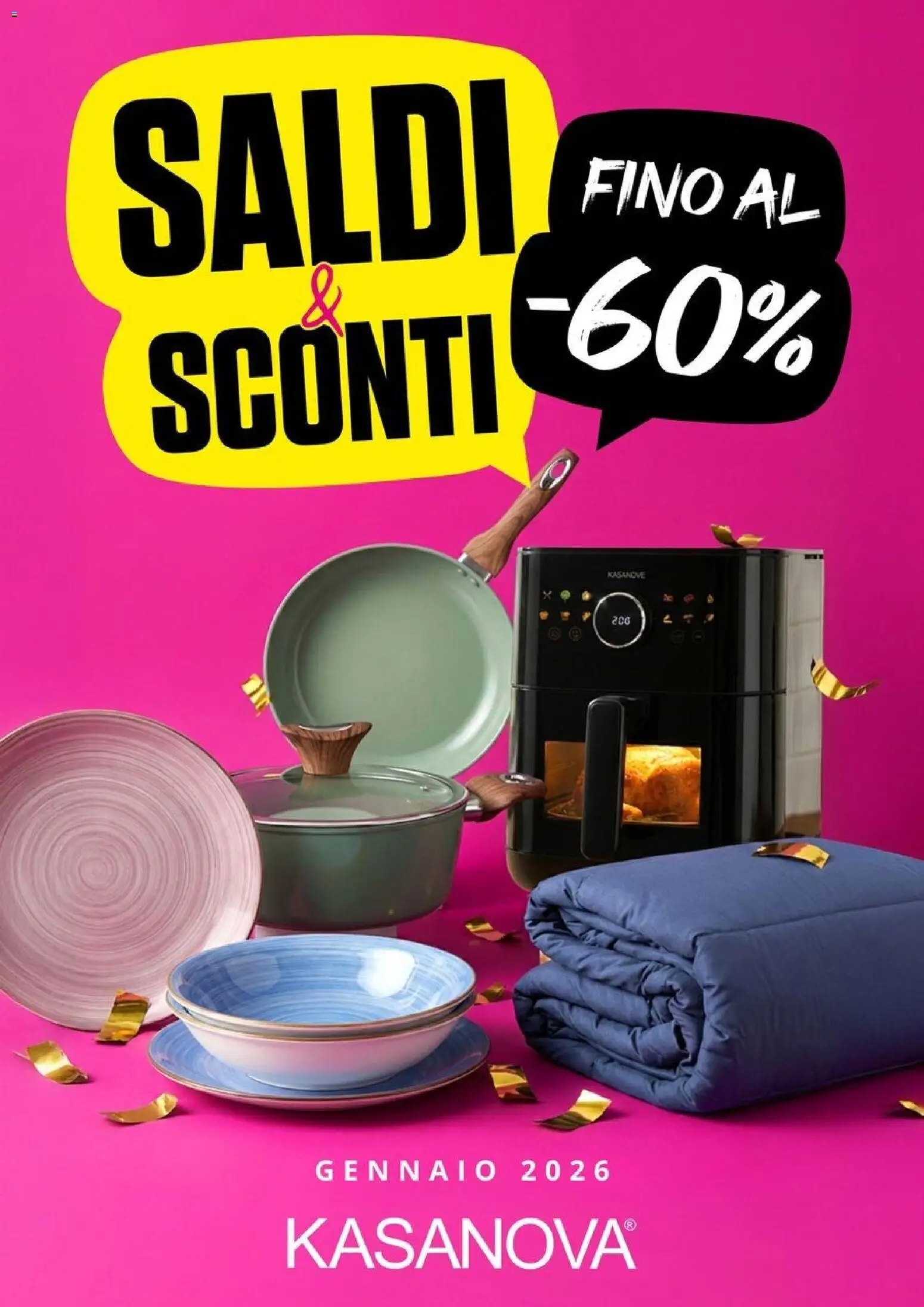 Volantino Kasanova	 - pagina 1 - valido dal 15/01/2026