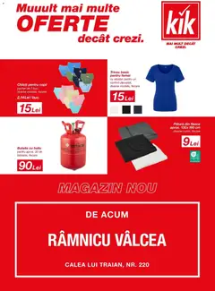 Catalog Kik - Râmnicu Vâlcea valabil de la 18.12.2025