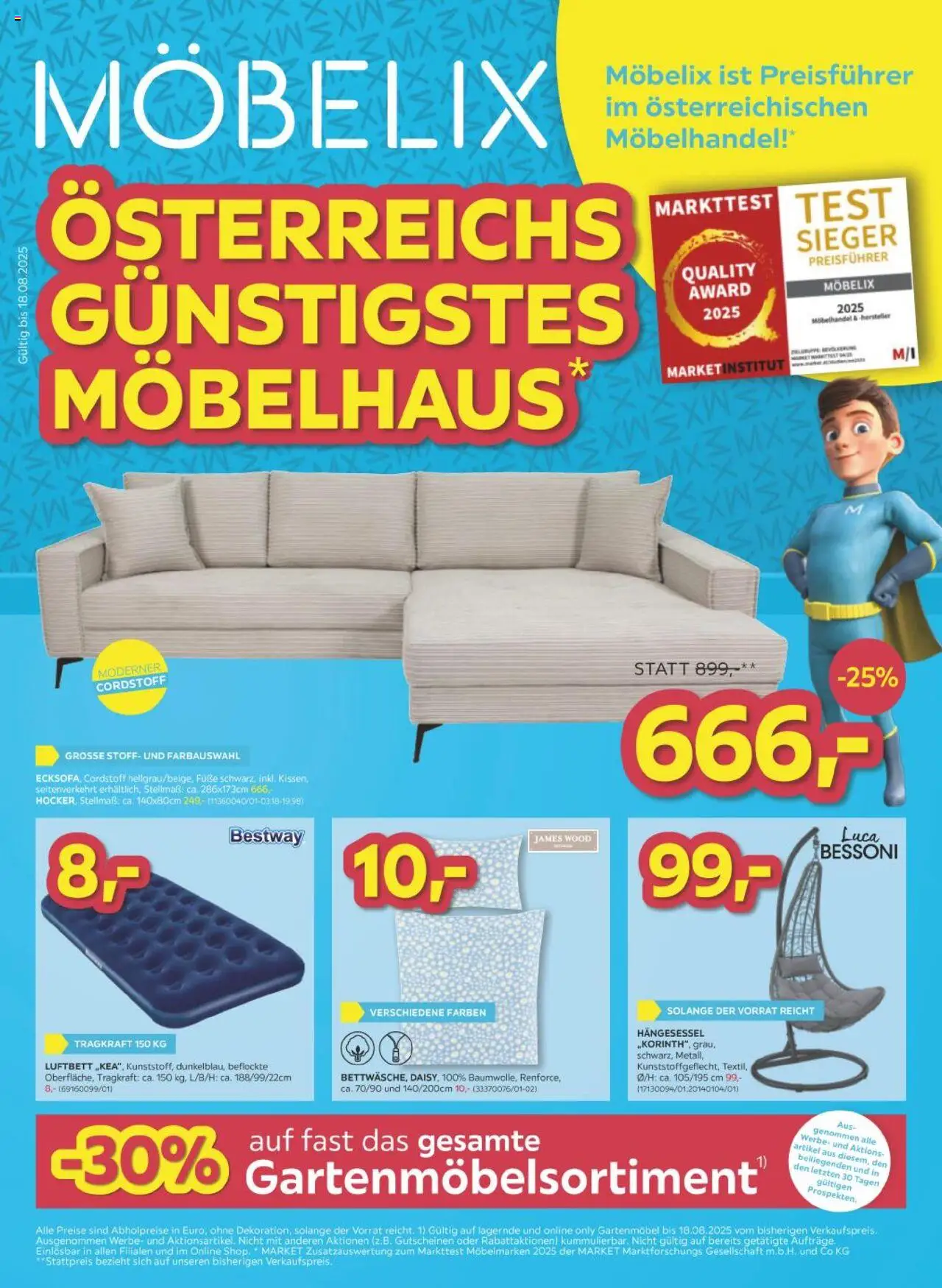 Möbelix Angebote - Seite 1- gültig ab 12.08.2025