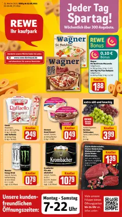 Vorschau Rewe ihr Kaufpark Prospekt 	 gültig ab 25.08.2025