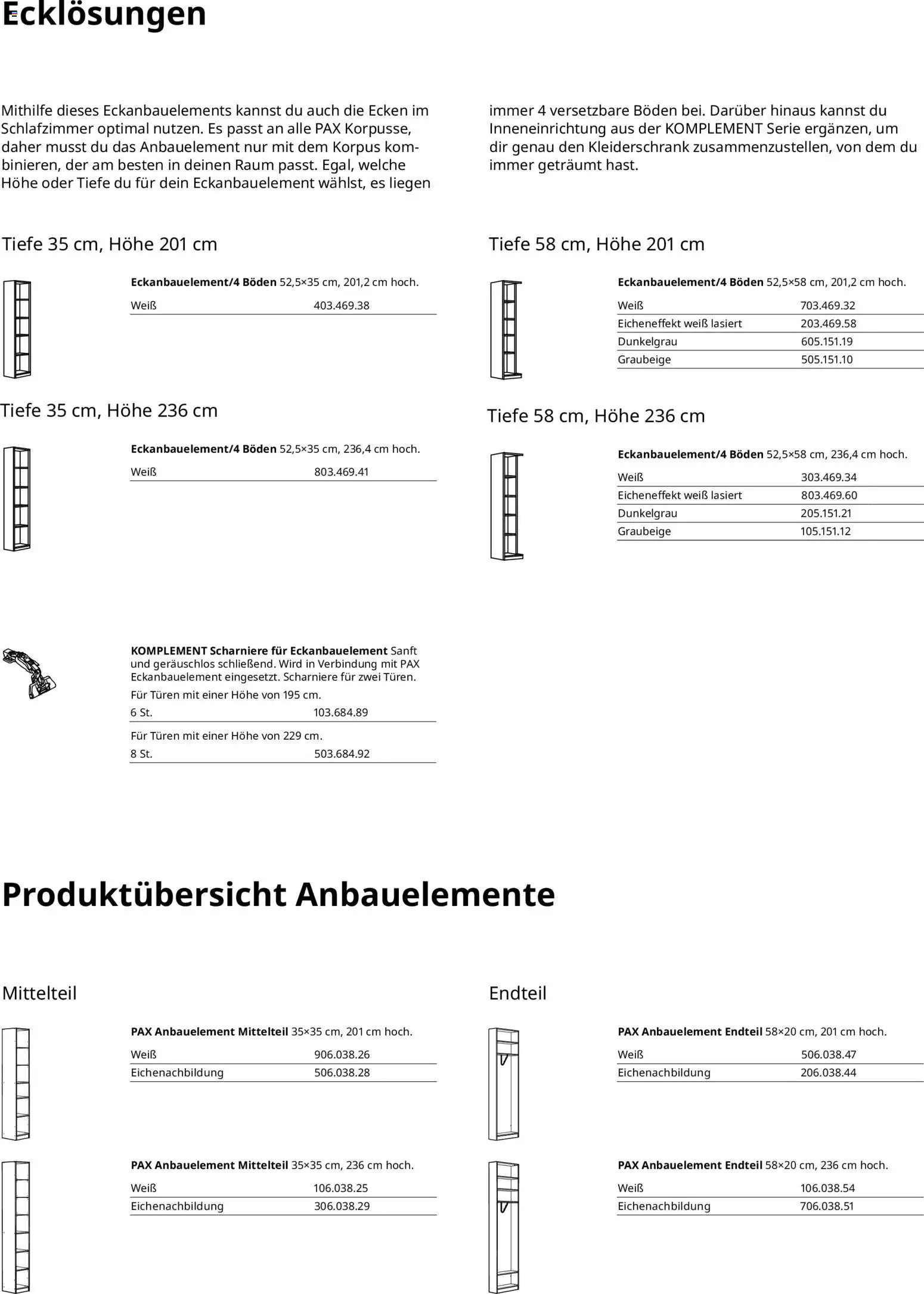 Ikea Individuelles Kleiderschranksystem  - Seite 5 - gültig ab 02.01.2026