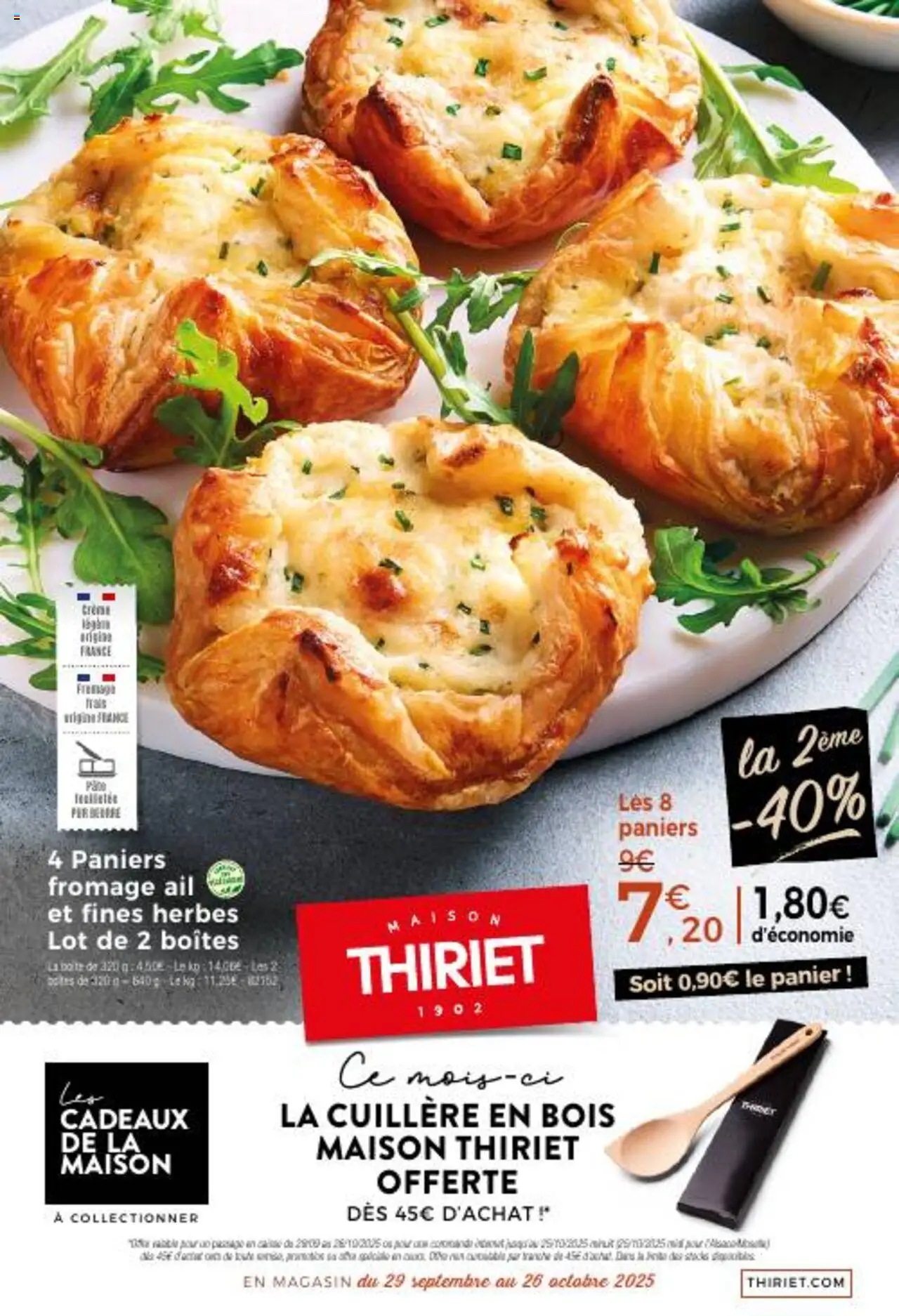 Thiriet catalogue - page 1 - valable à partir du 29/09/2025