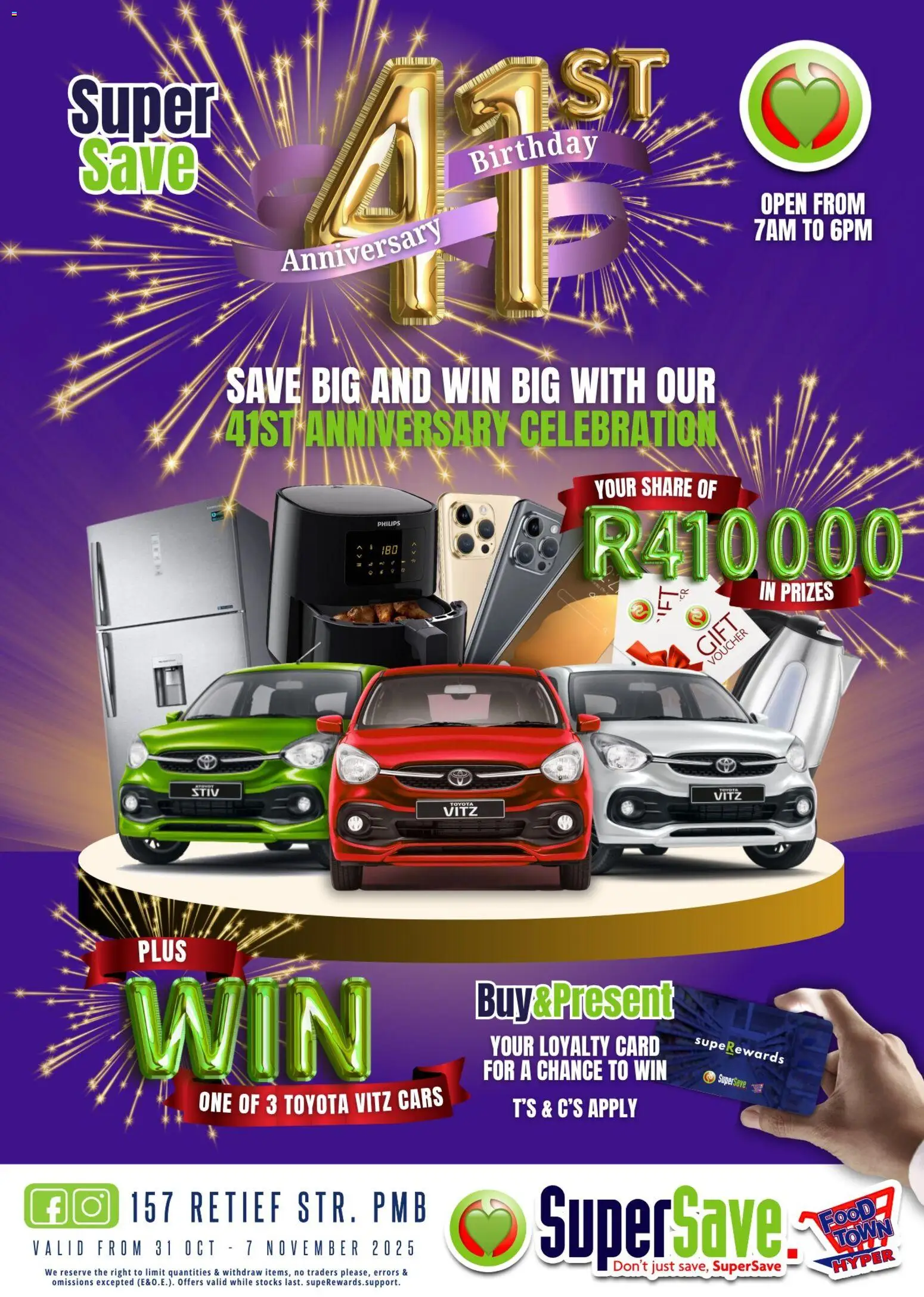 Super Save Specials - page 1- valid from 31/10/2025