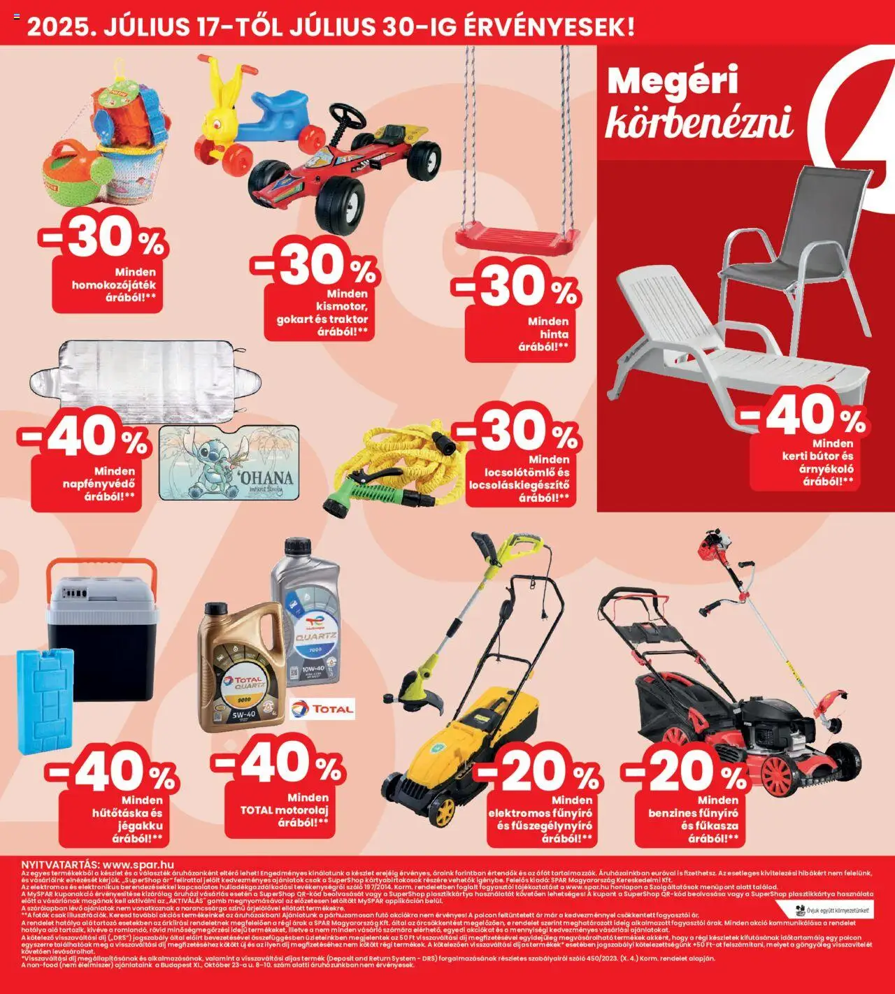 Interspar Akciós újság - 17oldal - érvényes 2025.07.17.-tól