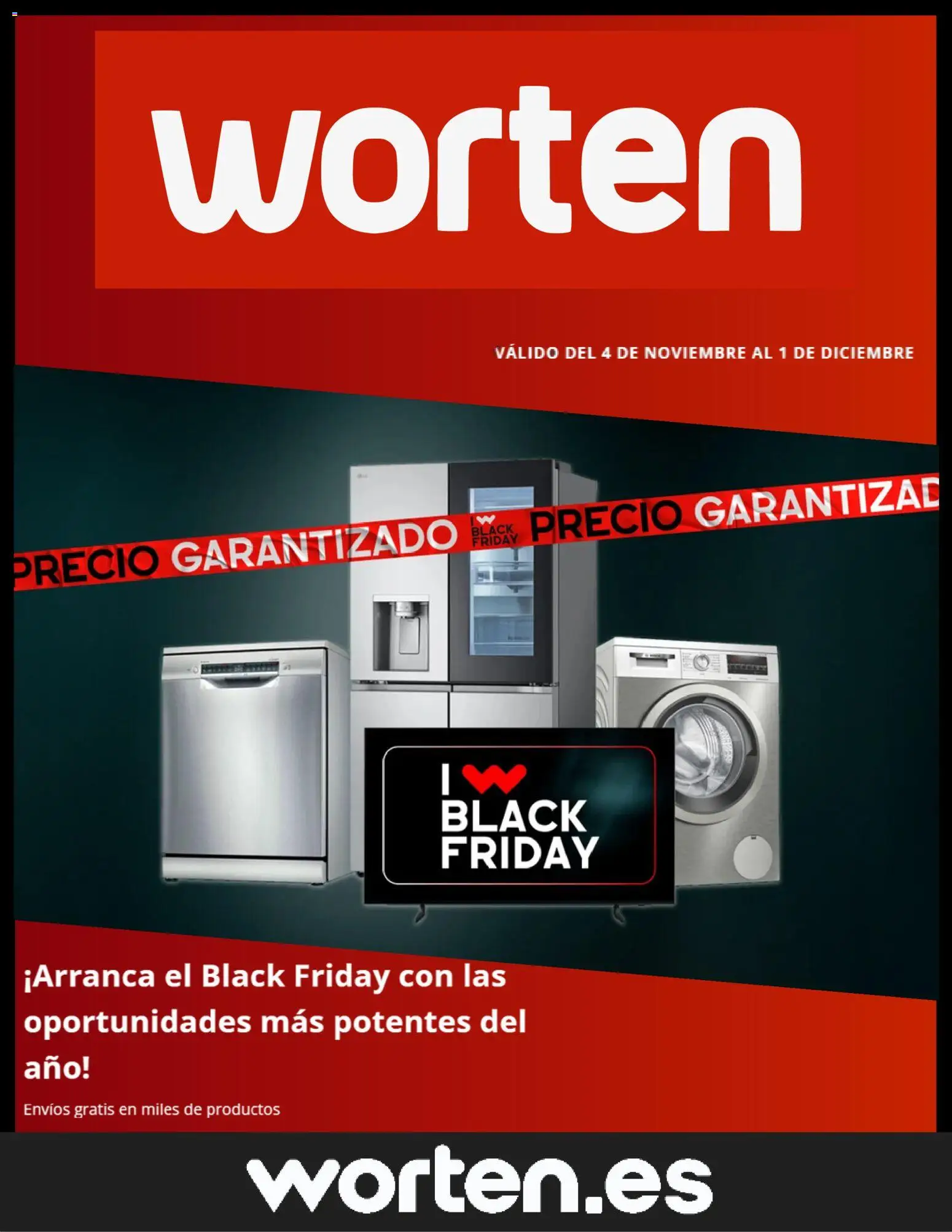 Worten Black Friday - Página de 1 - Válido desde 04/11/2025