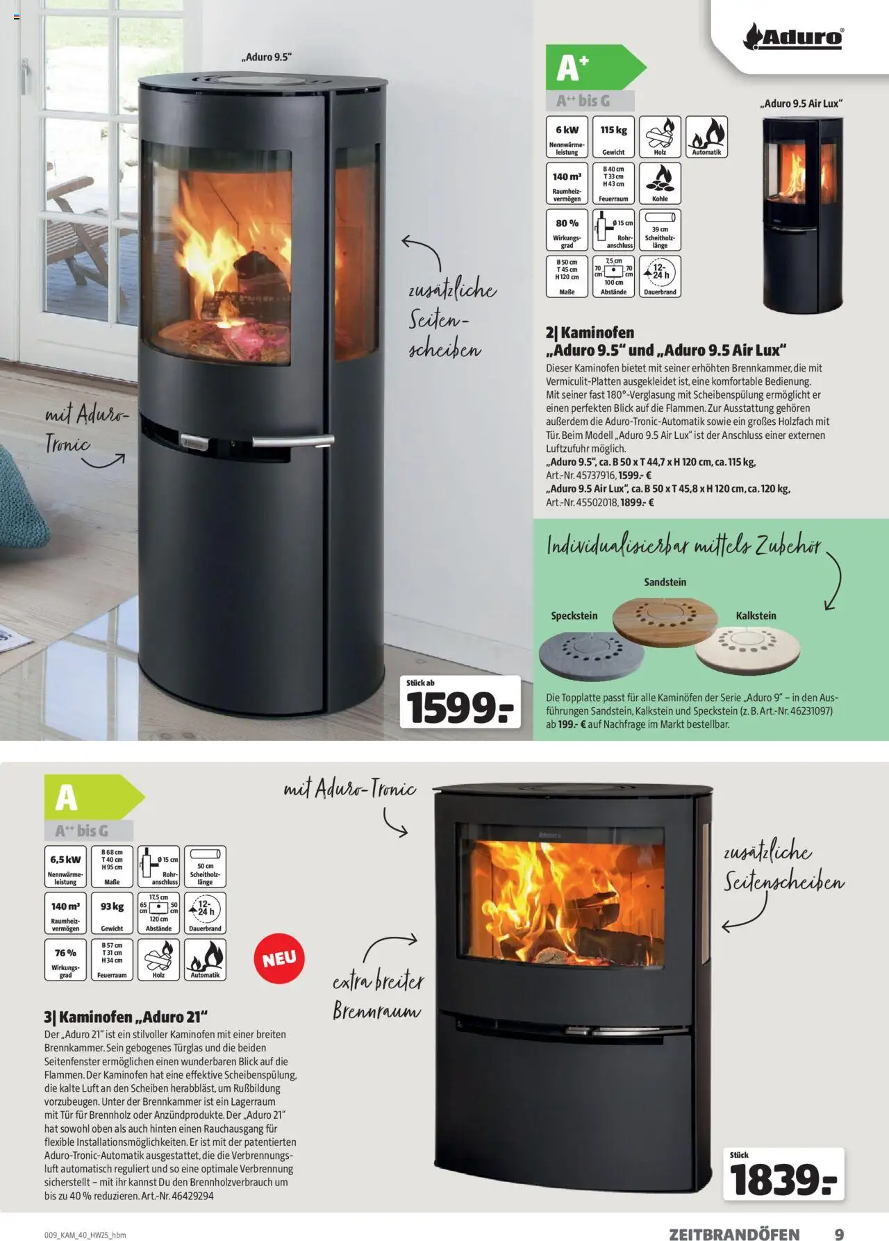 Hagebau Kaminöfen - Seite 9 - gültig ab 07.07.2025
