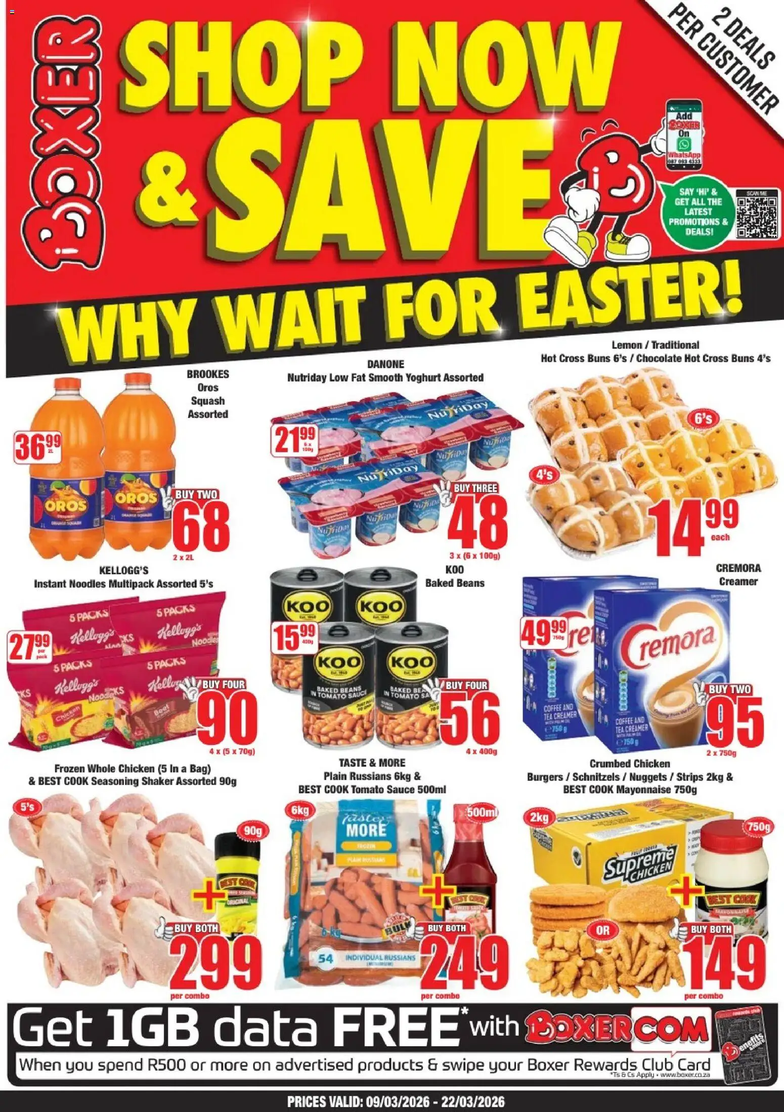 Boxer Specials - page 1- valid from 09/03/2026