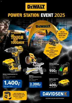 Forhåndsvisning Davidsen - Dewalt event gyldig fra 21/08/2025