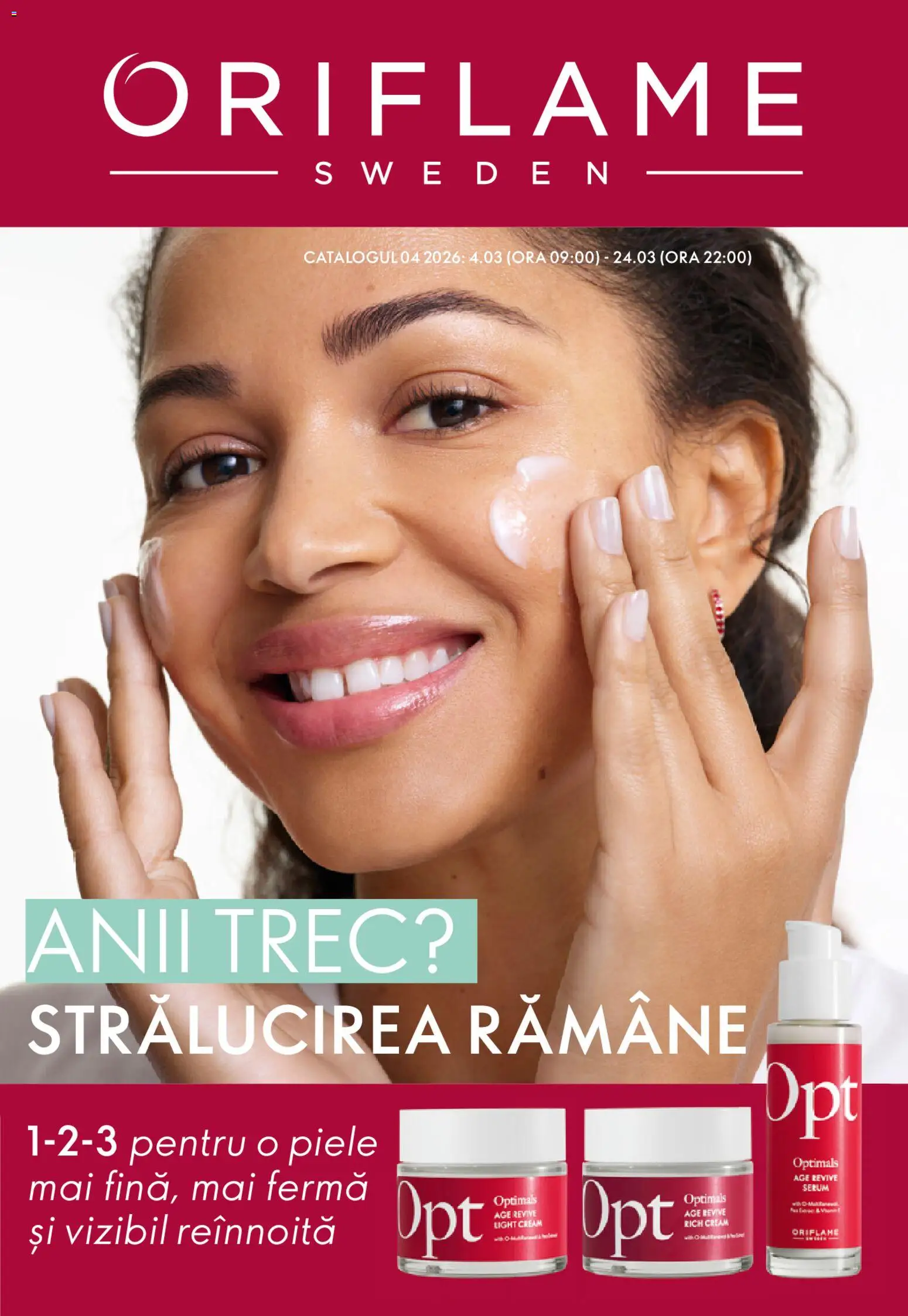Oriflame catalog 04 2026 - pagina 1- valabil de la 04.03.2026