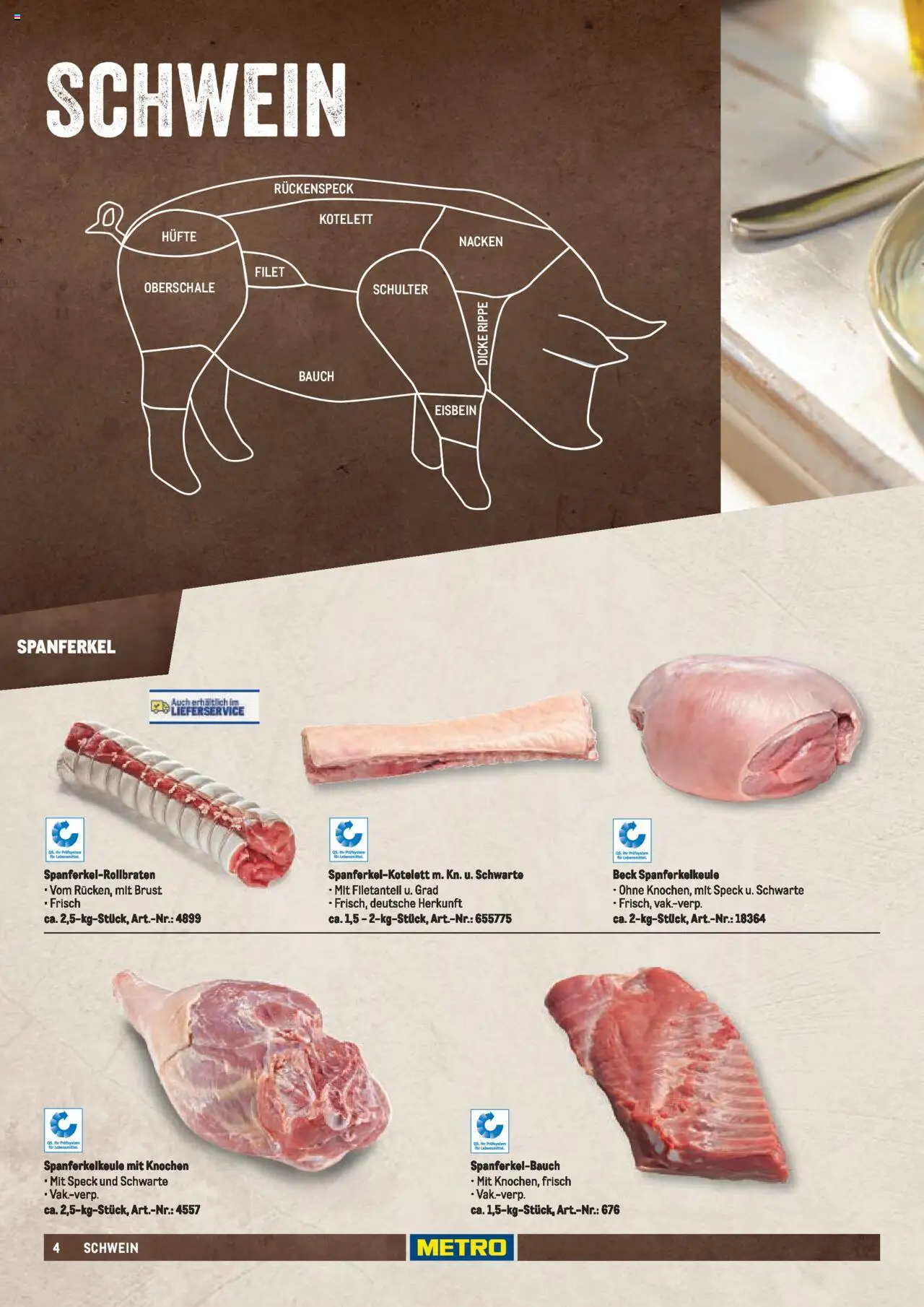 Metro  Fleischsortiment - Seite 4 - gültig ab 01.05.2025