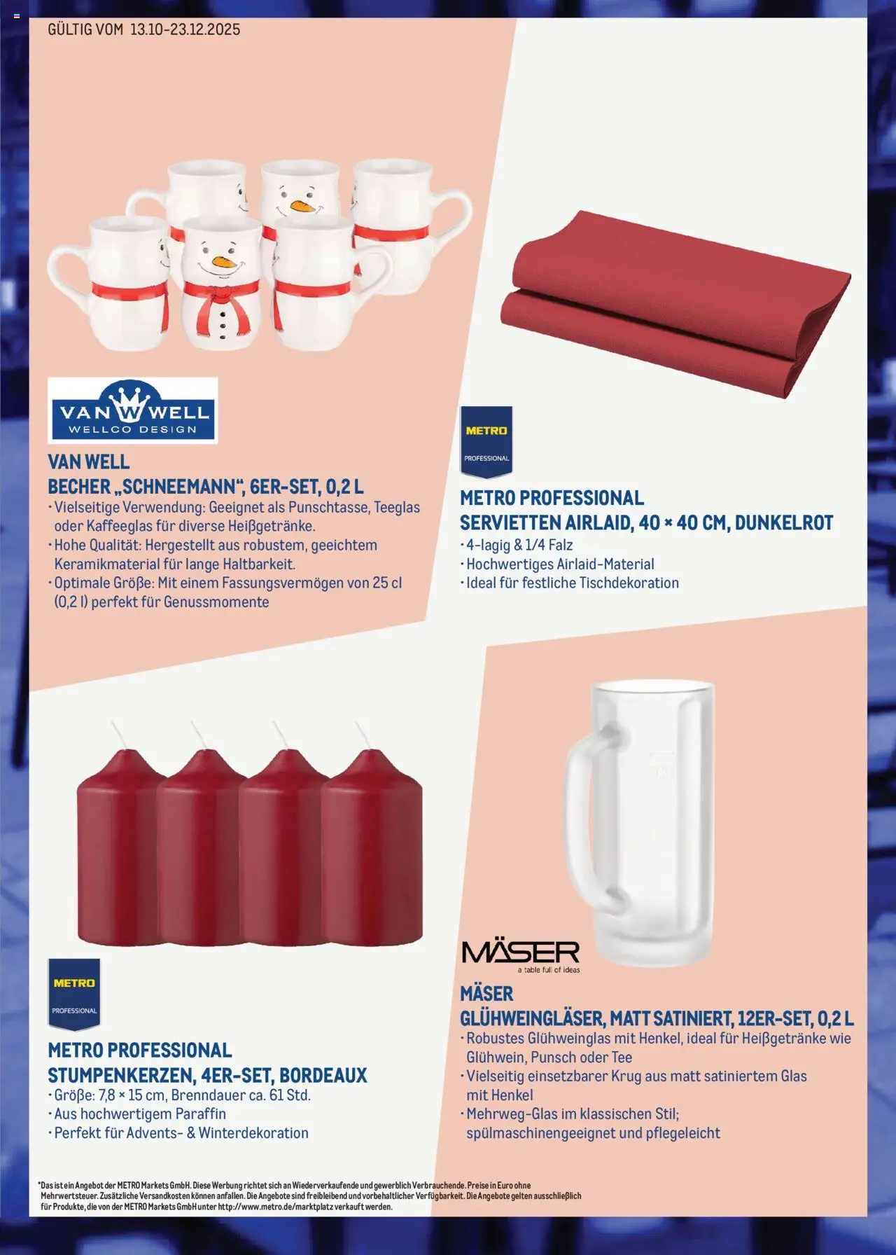 Metro Online: Weihnachtszeit - Seite 11 - gültig ab 13.10.2025