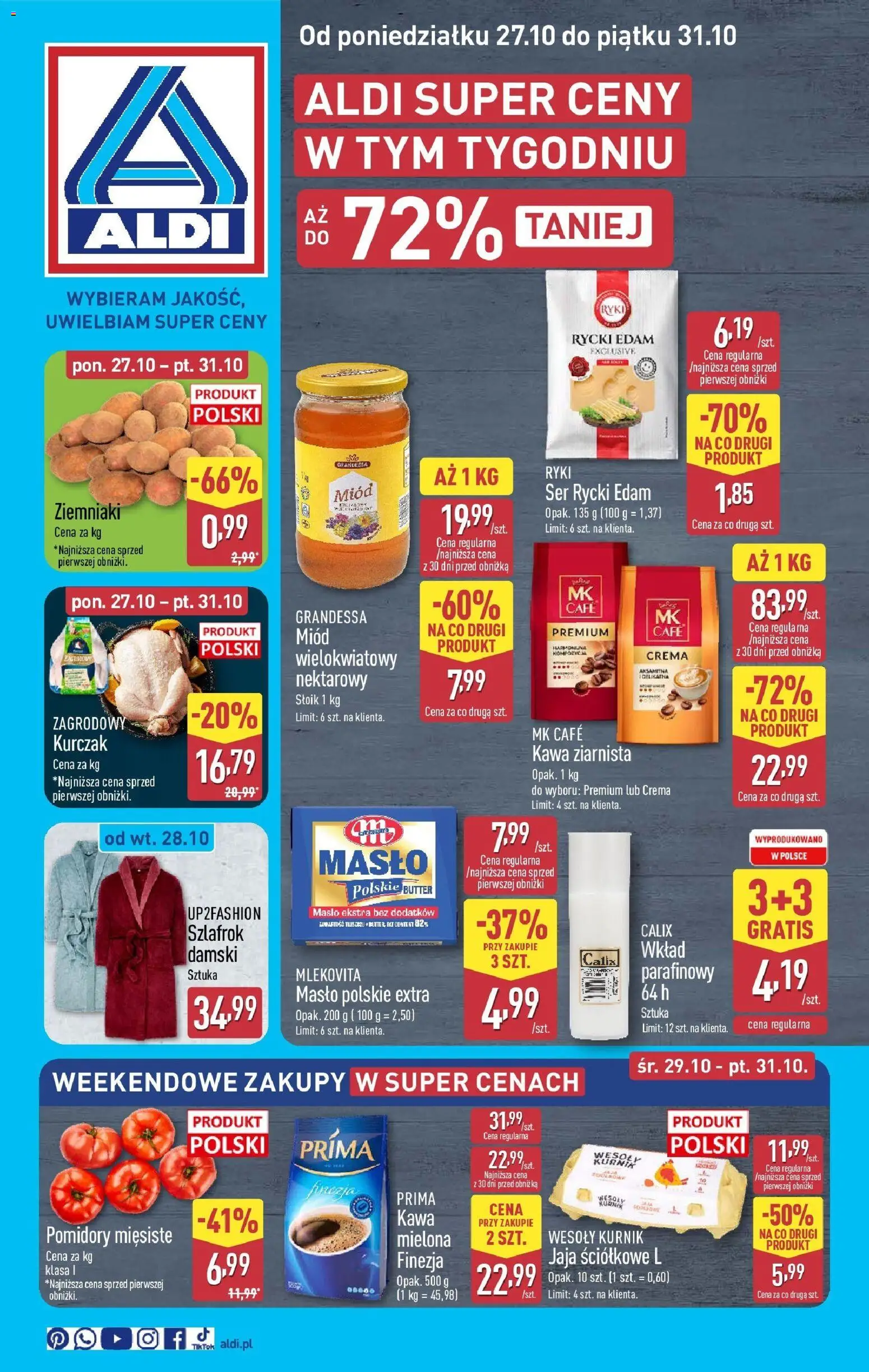 Aldi Gazetka - strona 1- ważny od 27.10.2025