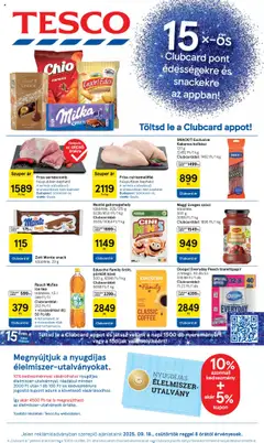 Előnézet Tesco Hipermarket - Akciós újság  érvényes 2025.09.18.-tól