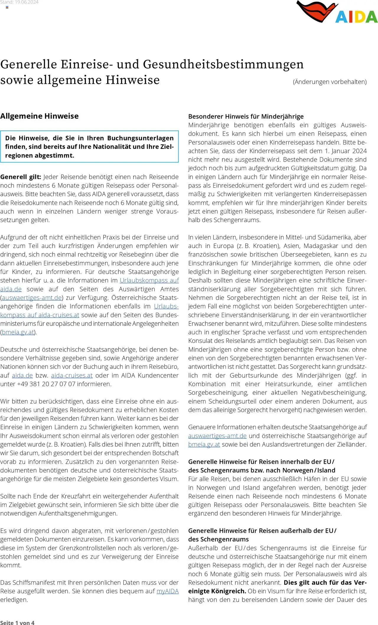 Aida Sommer 2026 - Seite 201 - gültig ab 01.03.2026