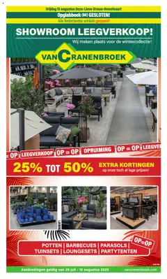 Van Cranenbroek - Folder geldig vanaf 28-07-2025