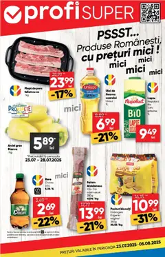 Catalog Profi  valabil de la 23.07.2025