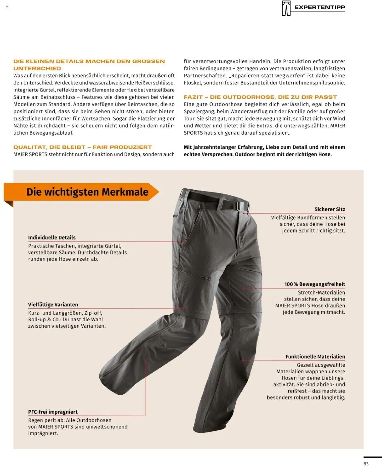 Sport2000 Prospekt Dein Outdoor Magazin  - Seite 63 - gültig ab 01.10.2025