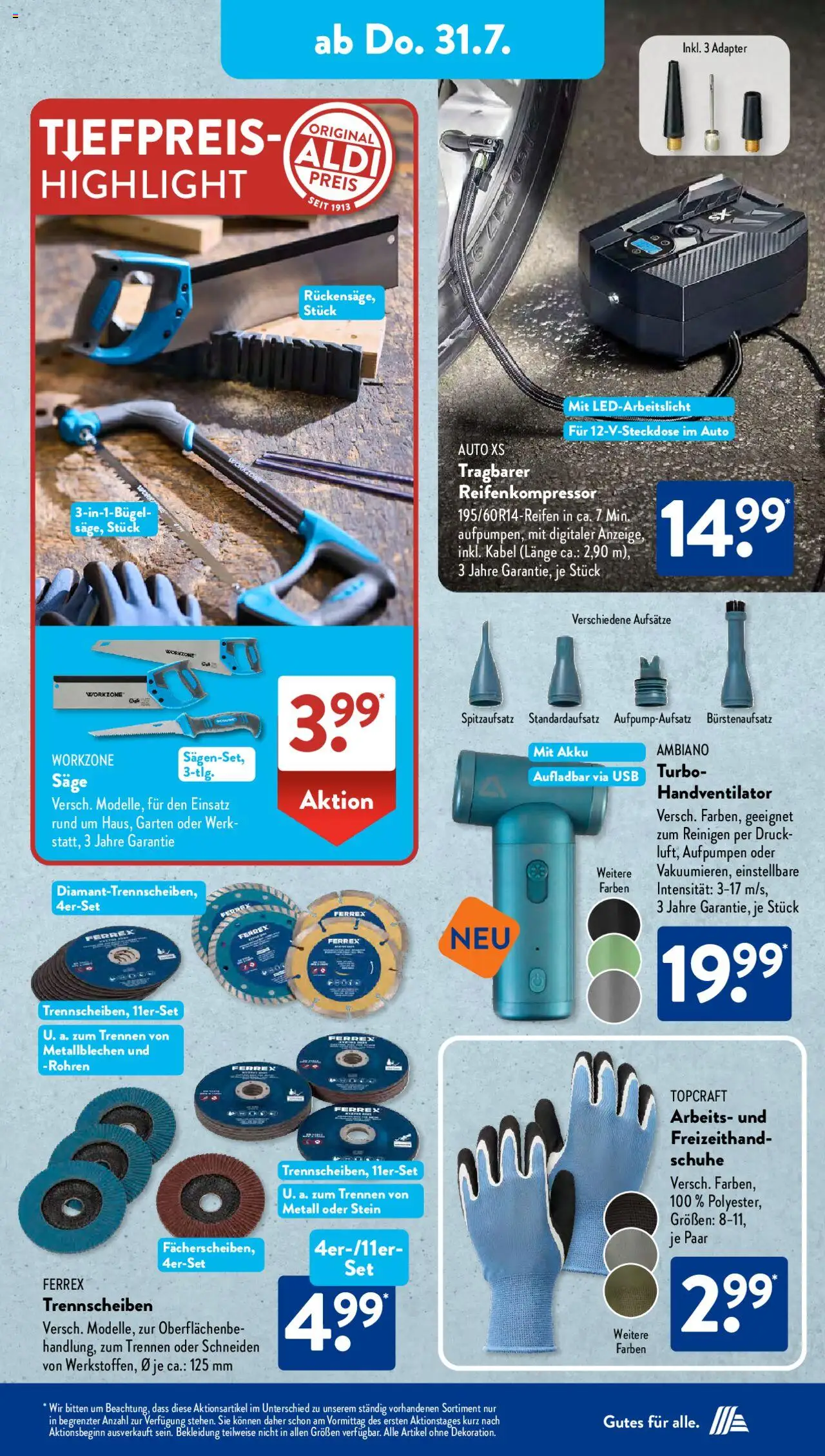Aldi Süd Prospekt 	 - Seite 9 - gültig ab 28.07.2025