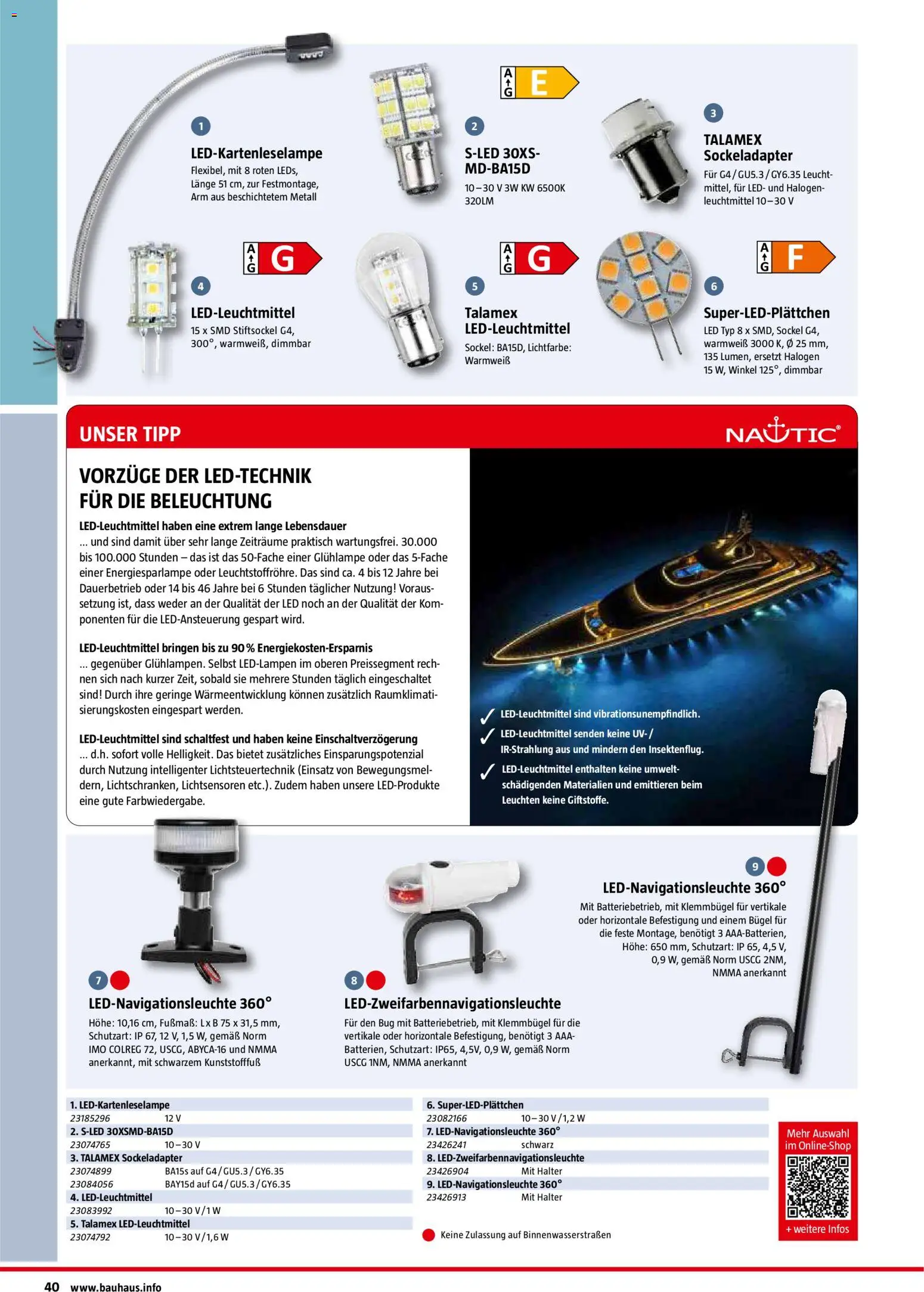 Bauhaus Nautic - page 40- valid from 01.01.2026