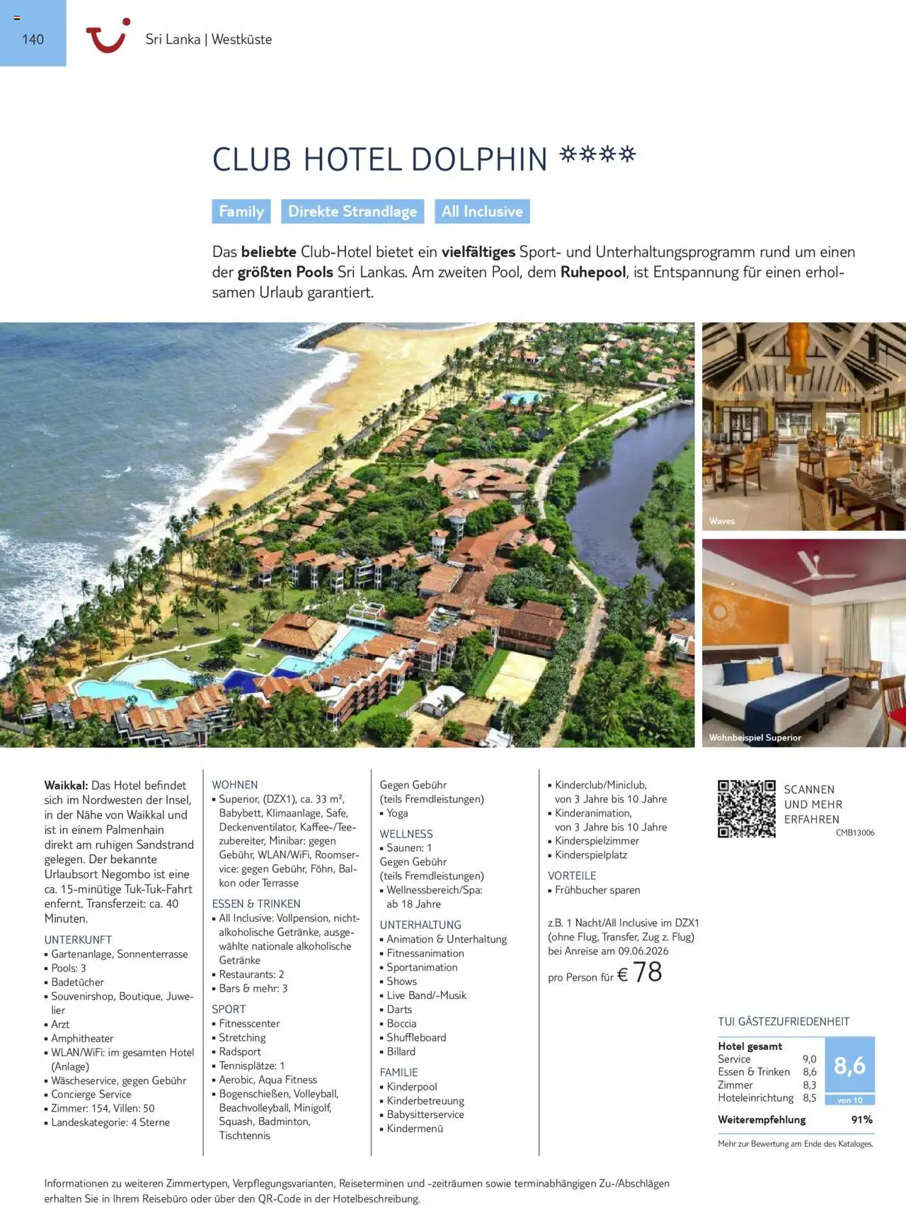 TUI Prospekt  Asien, Afrika, Orient & Indischer Ozean 2025/26 	 - Seite 140 - gültig ab 01.11.2025