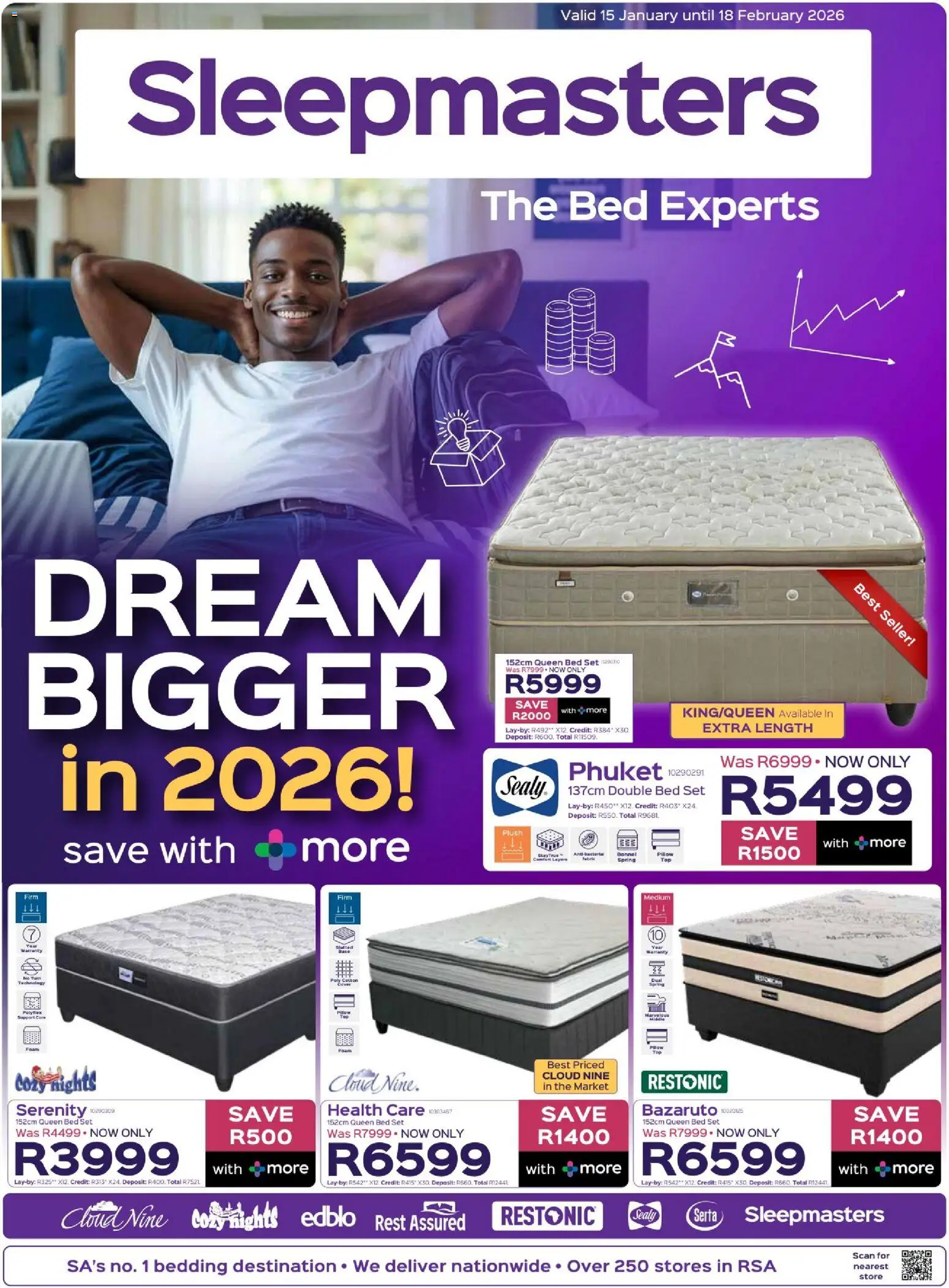 Sleepmasters Specials - page 1- valid from 15/01/2026