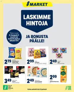 Esikatselu S-market tarjoukset voimassa alkaen 10/02/2026