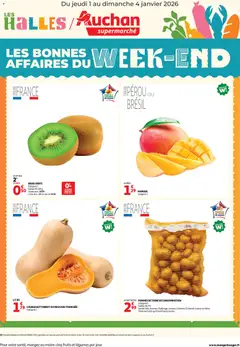 Auchan - Les bons plans du week-end dans votre super ! geldig vanaf 01/01/2026