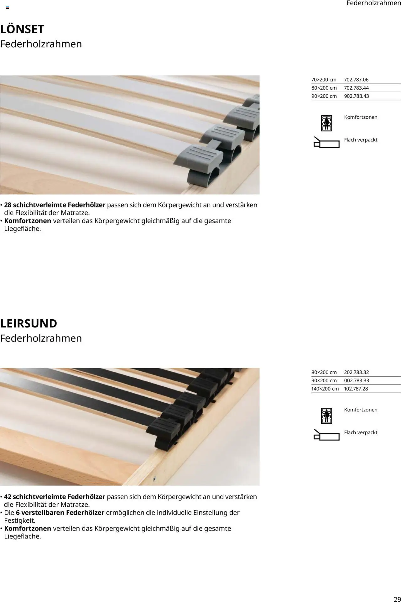 Ikea Prospekt  Schlafkomfort	 - Seite 29 - gültig ab 30.09.2025