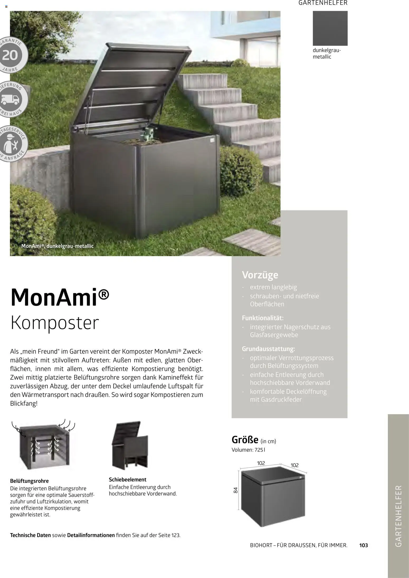 Dehner Biohort – Metall für Garten & Terrasse - Seite 103 - gültig ab 01.01.2026