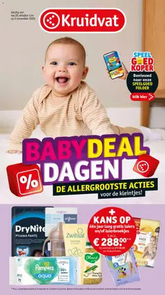 Kruidvat - Baby deal dagen geldig vanaf 20-10-2025