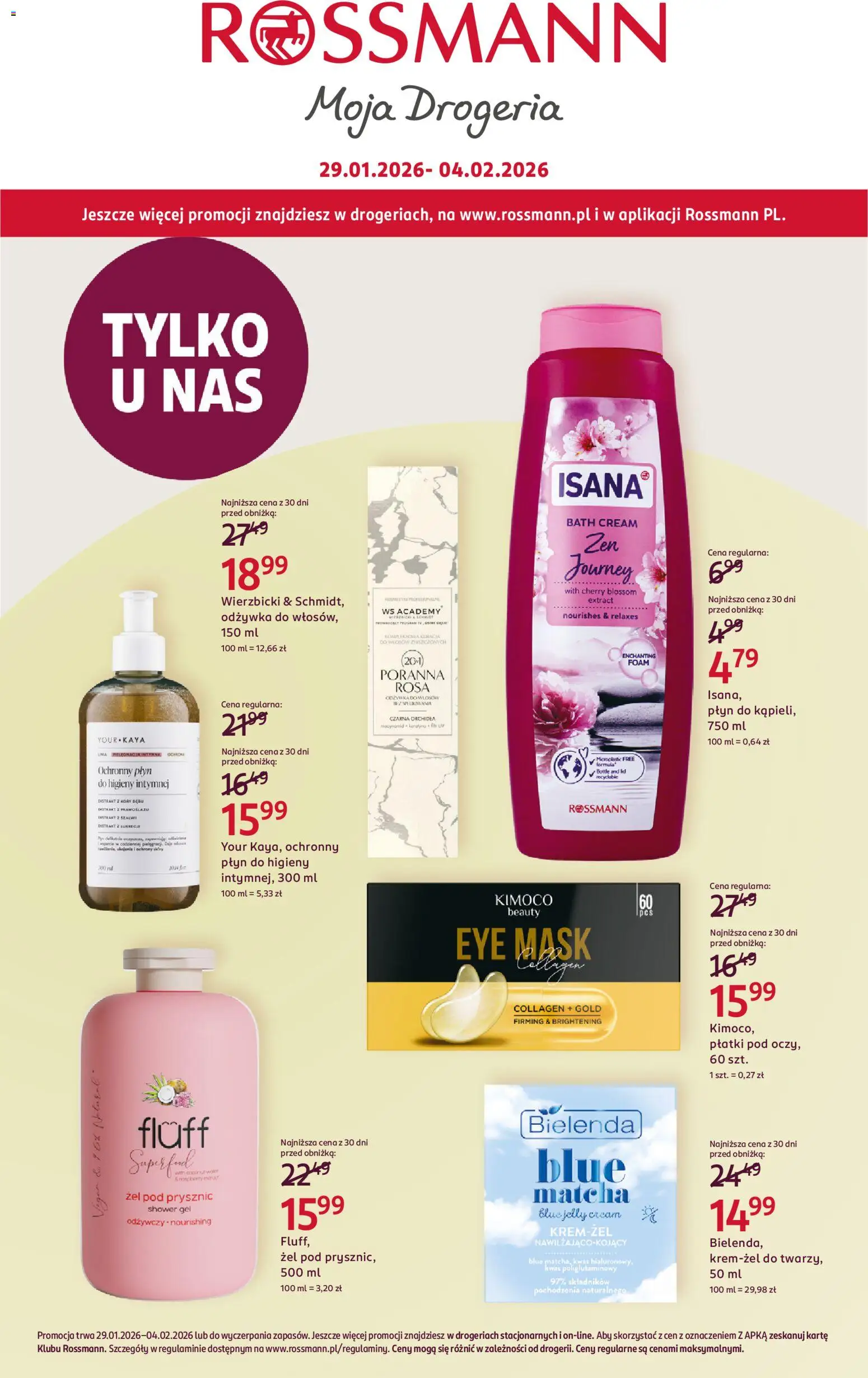 Rossmann Gazetka - strona 1- ważny od 29.01.2026