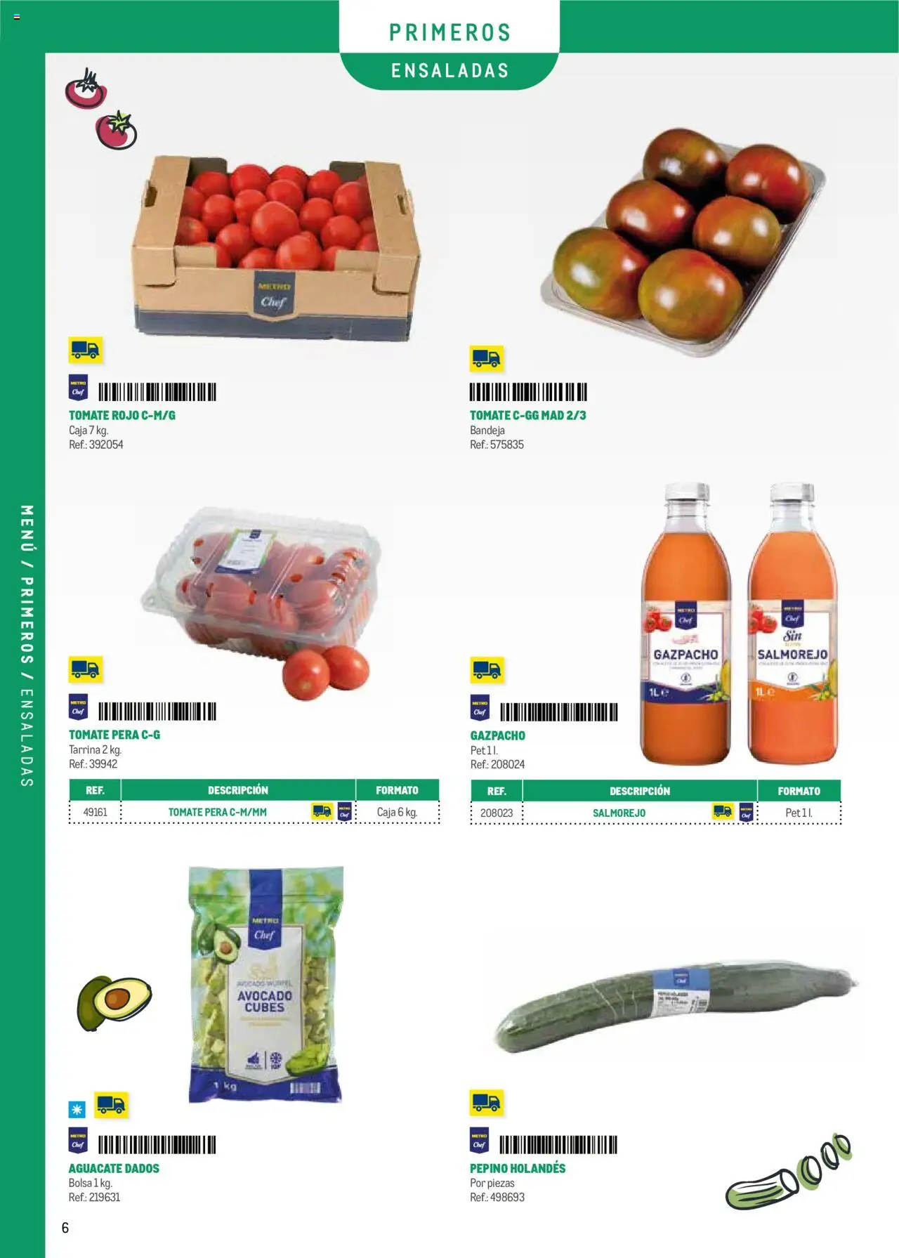 Makro - Menú y Barra Centro - Página de 6 - Válido desde 08/09/2025