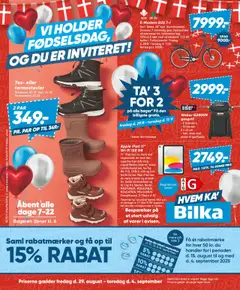 Forhåndsvisning Bilka - Nonfood gyldig fra 29/08/2025
