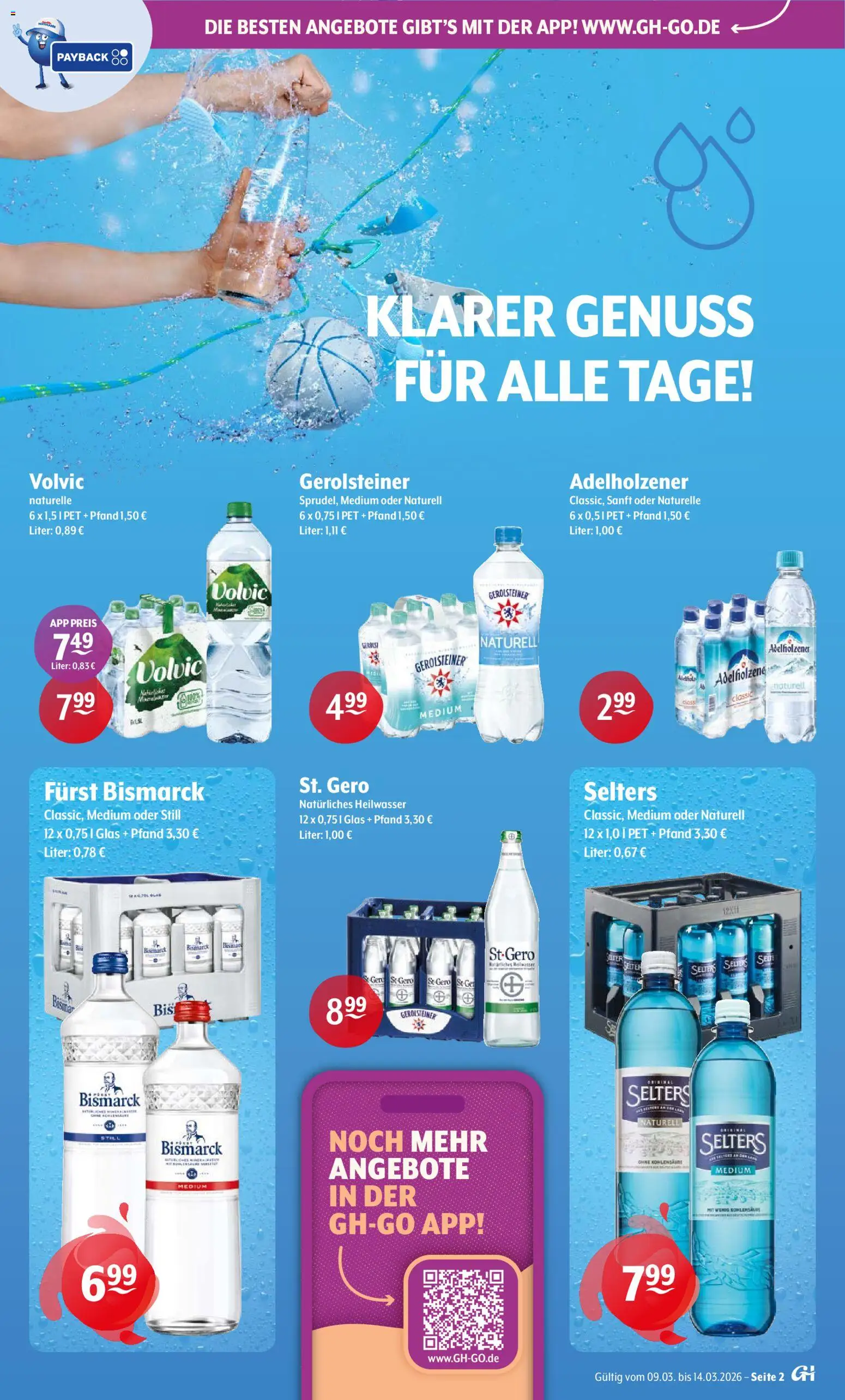 Trink und Spare Prospekt 	 - Seite 2 - gültig ab 09.03.2026