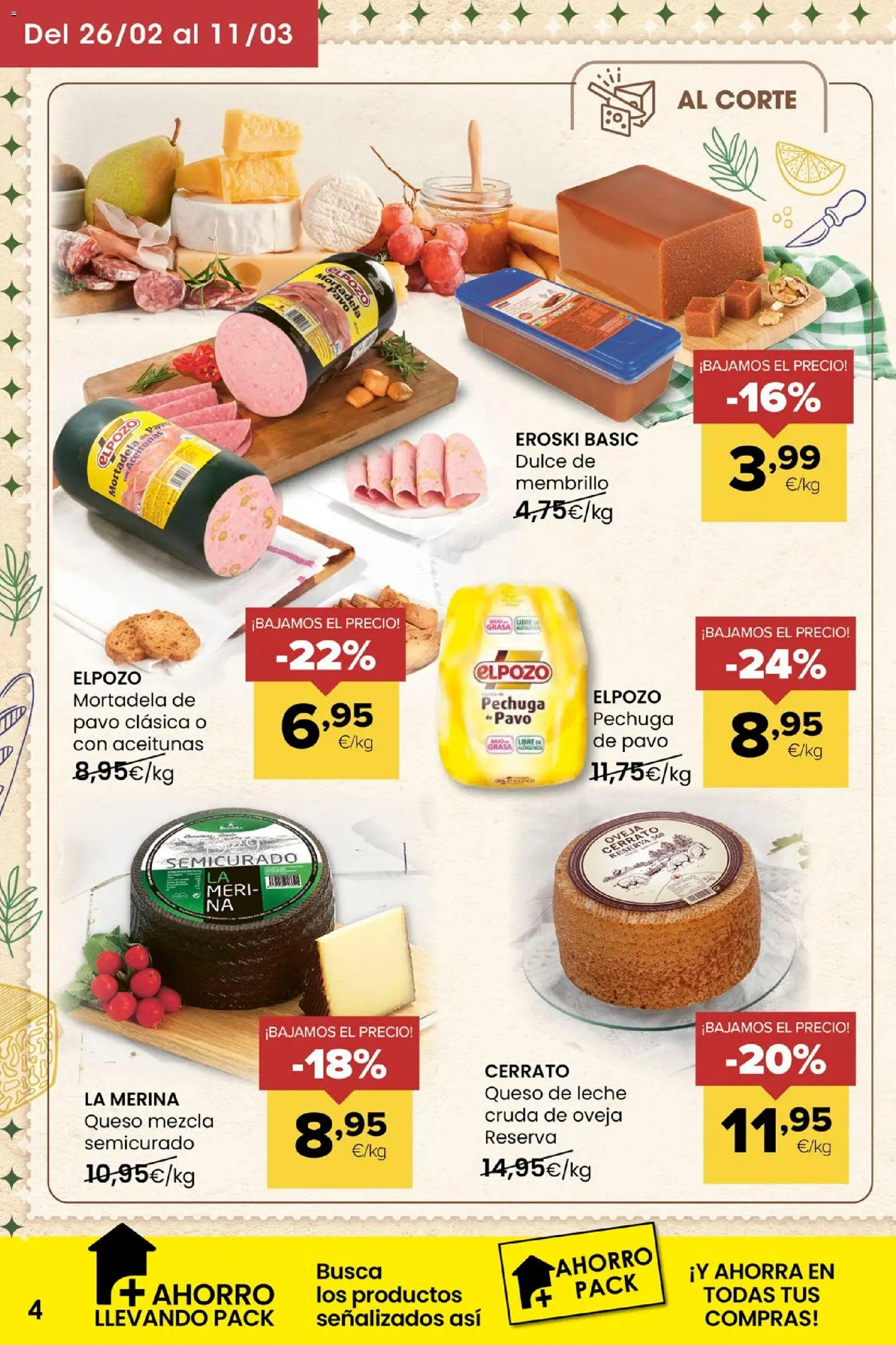 Eroski folleto - Página de 4 - Válido desde 26/02/2026