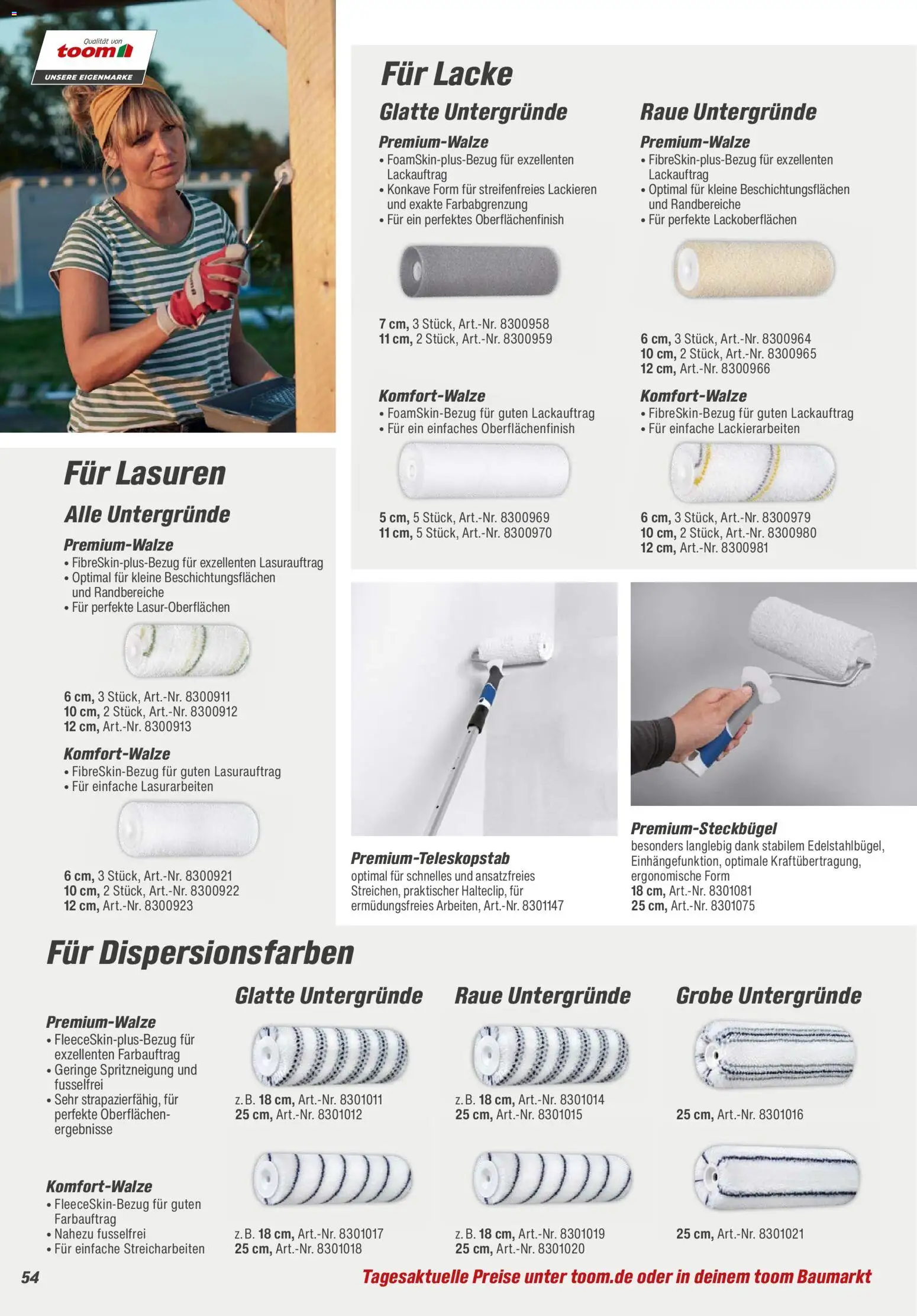 Toom Baumarkt  Wohnen & Haushalt 2026 - Seite 54 - gültig ab 01.01.2026