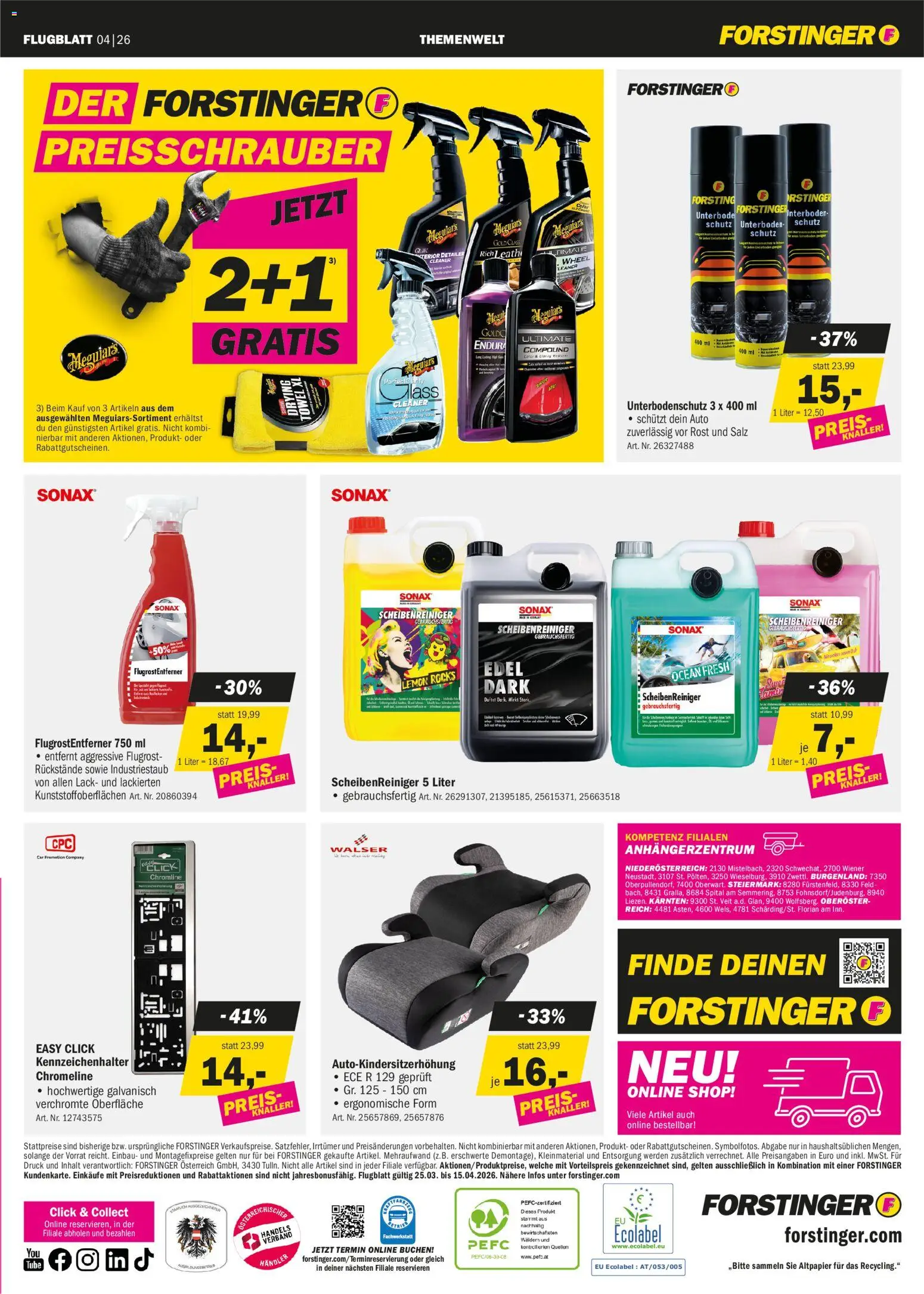 Forstinger Flugblatt - page 7- valid from 25.03.2026