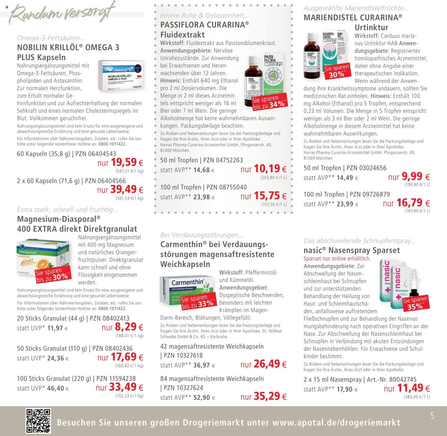 Apotal Prospekt 	 - Seite 5 - gültig ab 13.03.2026