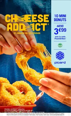 Aperçu Picard - Prospectus Cheese Addict valable à partir du 19/01/2026