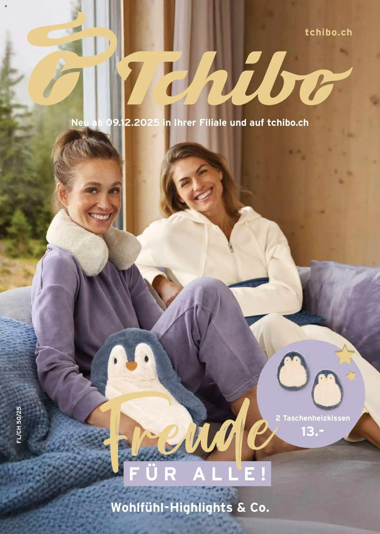 Tchibo Aktionen Die Freude am süssen Nichtstun - Seite 1- gültig ab 09.12.2025