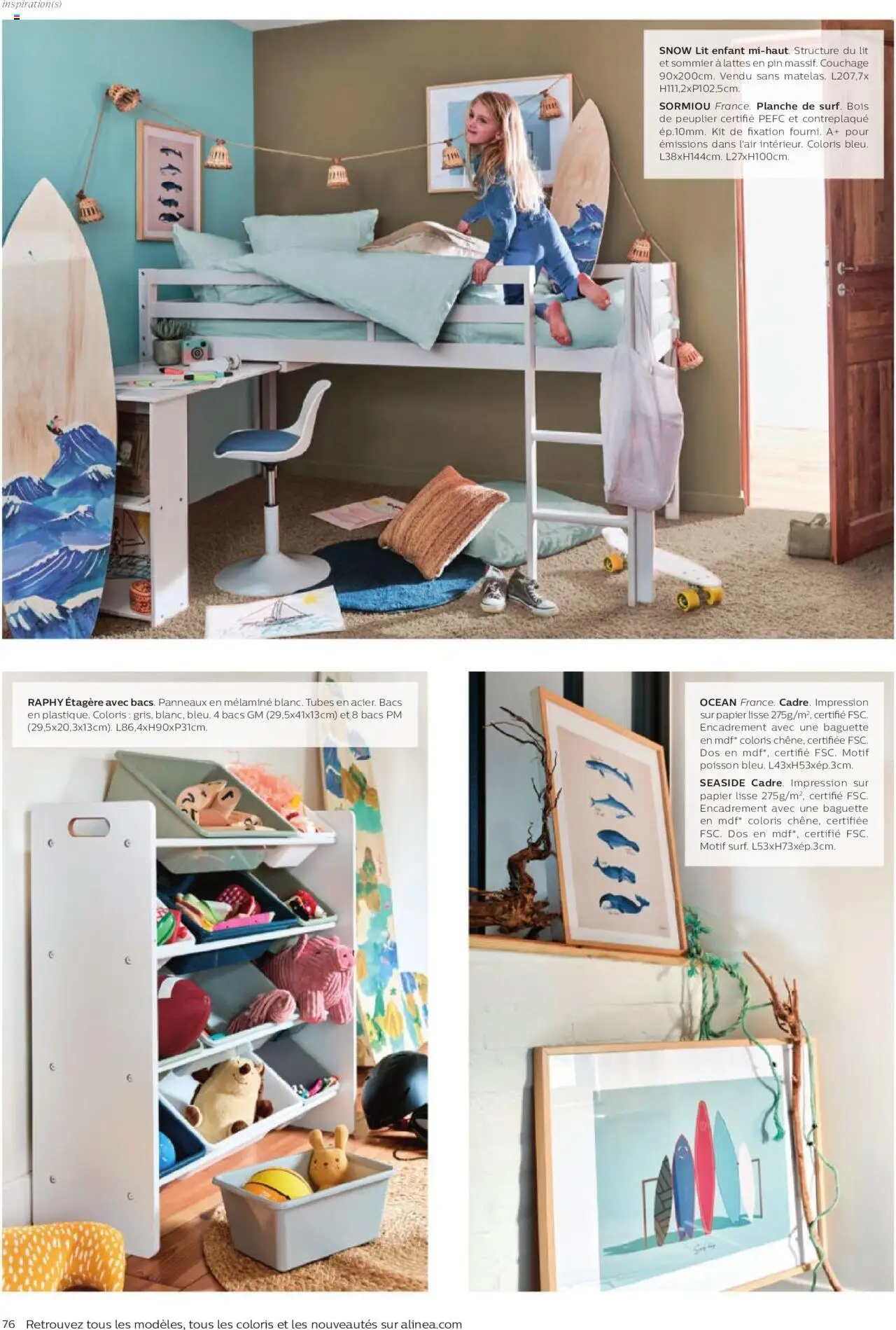 Alinéa catalogue - page 76 - valable à partir du 01/05/2024