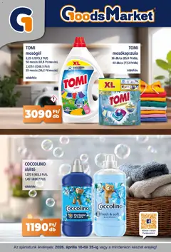 Előnézet Goods Market akciós újság érvényes 2026.04.16.-tól
